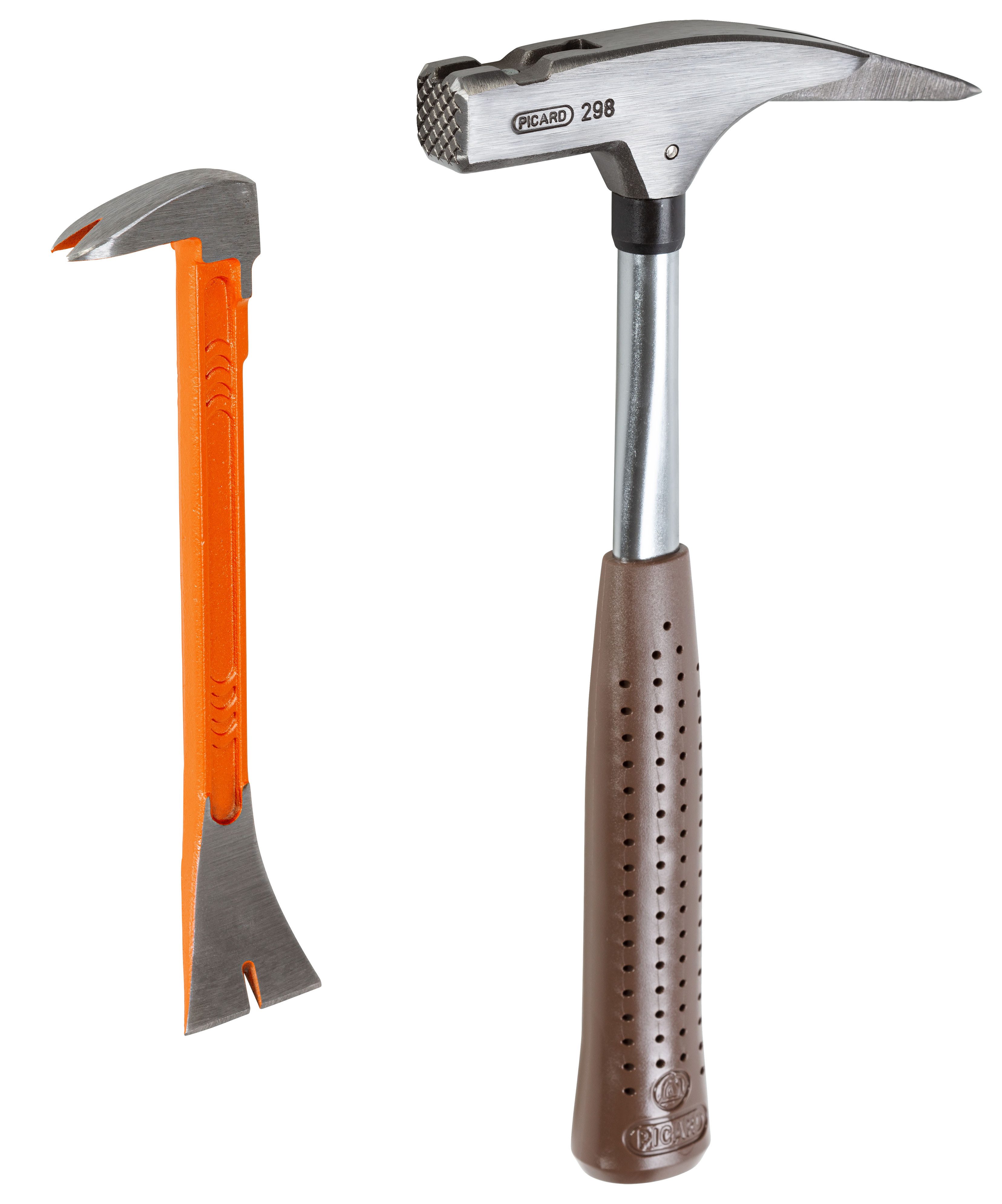 Latthammer DACHKRONE Set 2 – PICARD Latthammer Nr. 298 geraut & BlackGiant Utilit