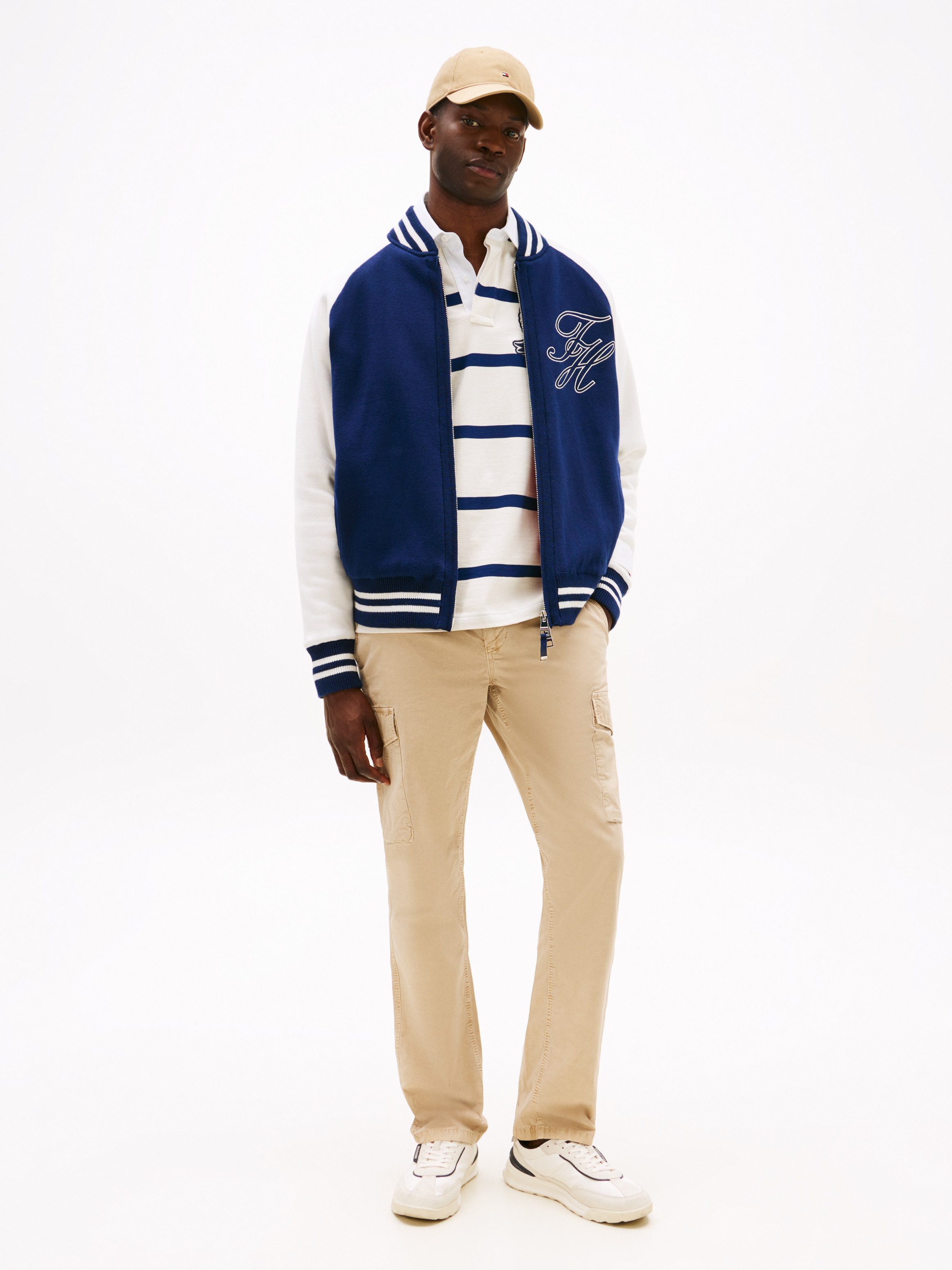 Tommy Hilfiger Cargohose DENTON LW TWILL Straight Fit, Baumwolle