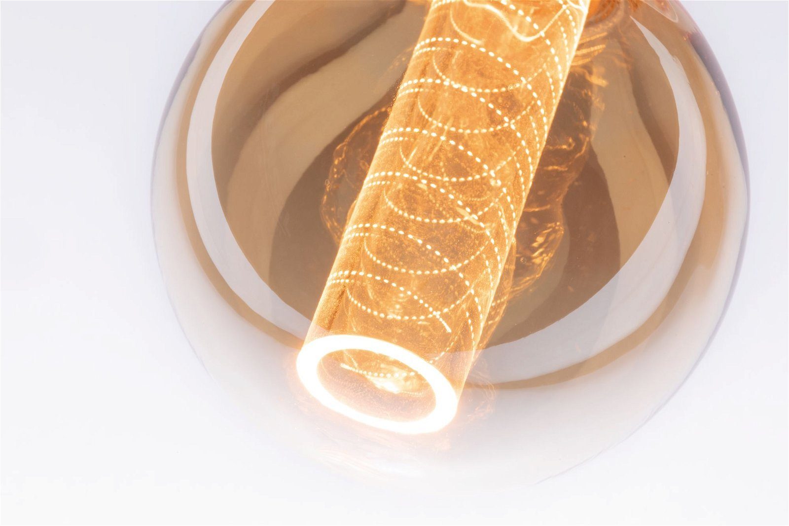 Paulmann LED-Leuchtmittel G95 St. 1 Glow spiral 1800K, gold Inner 230lm