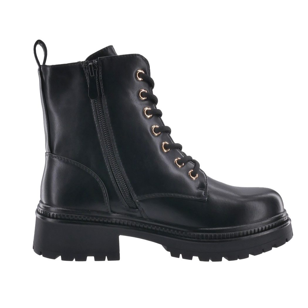 Elara Worker Boots Schnürstiefelette