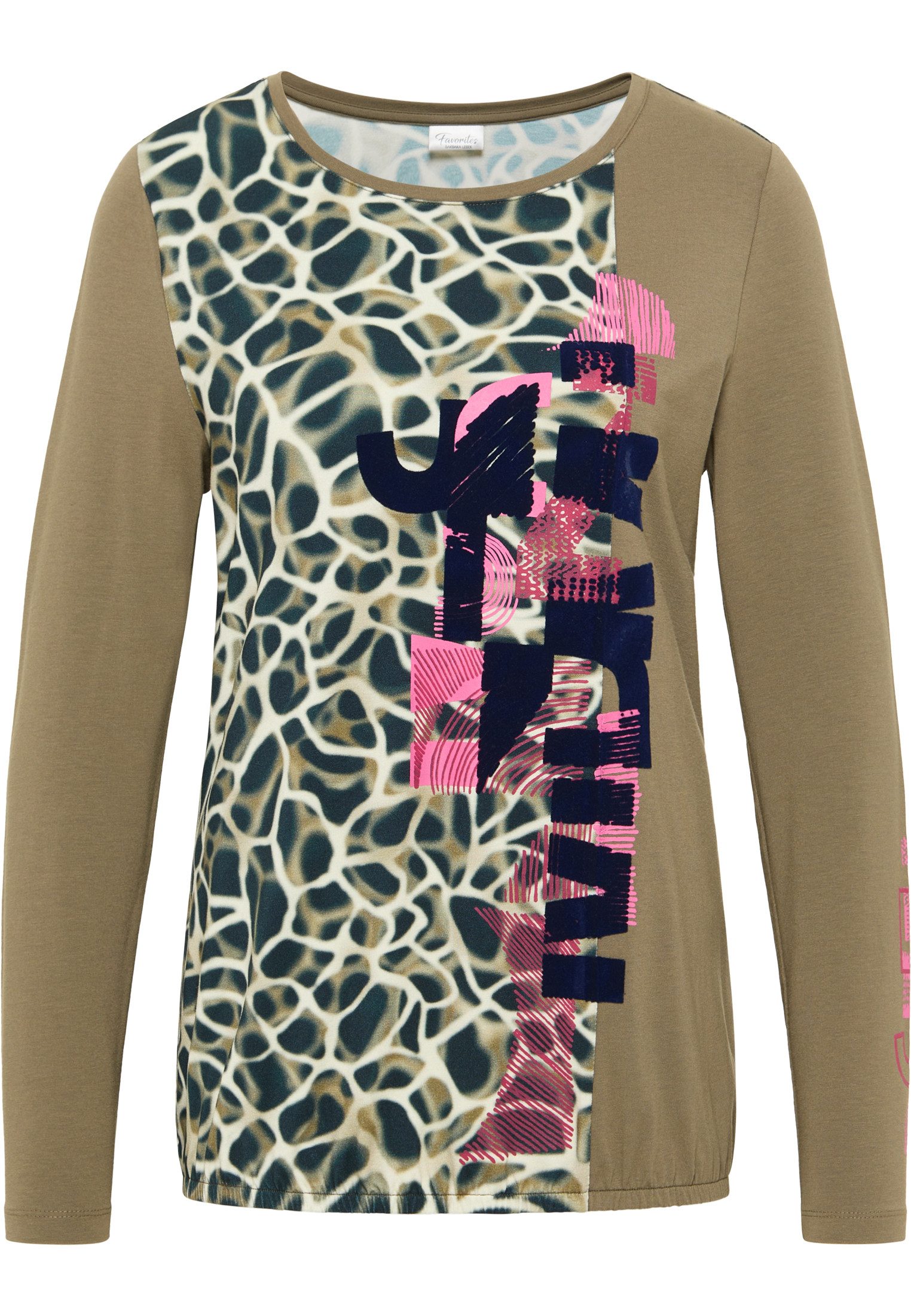 Barbara Lebek Langarmshirt Shirt liegend