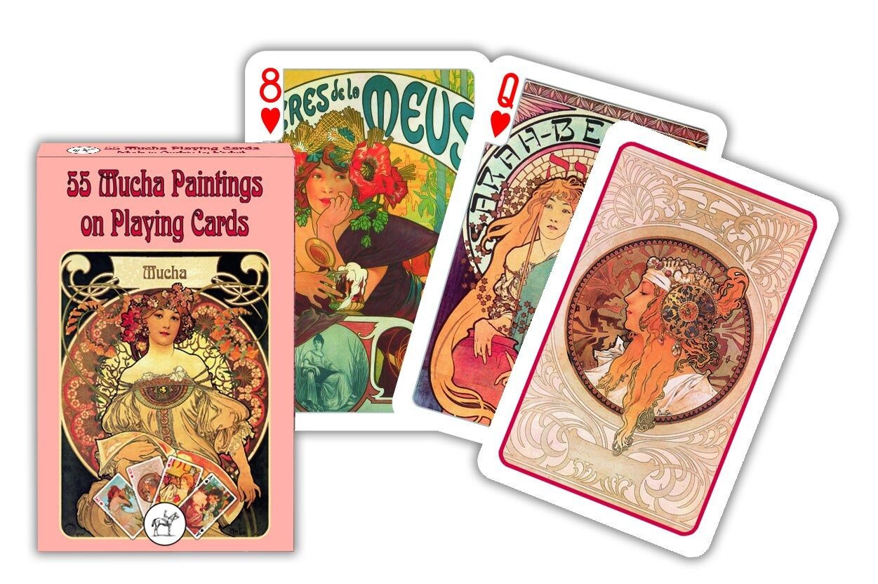 Piatnik Spiel Poker,Bridge - Mucha