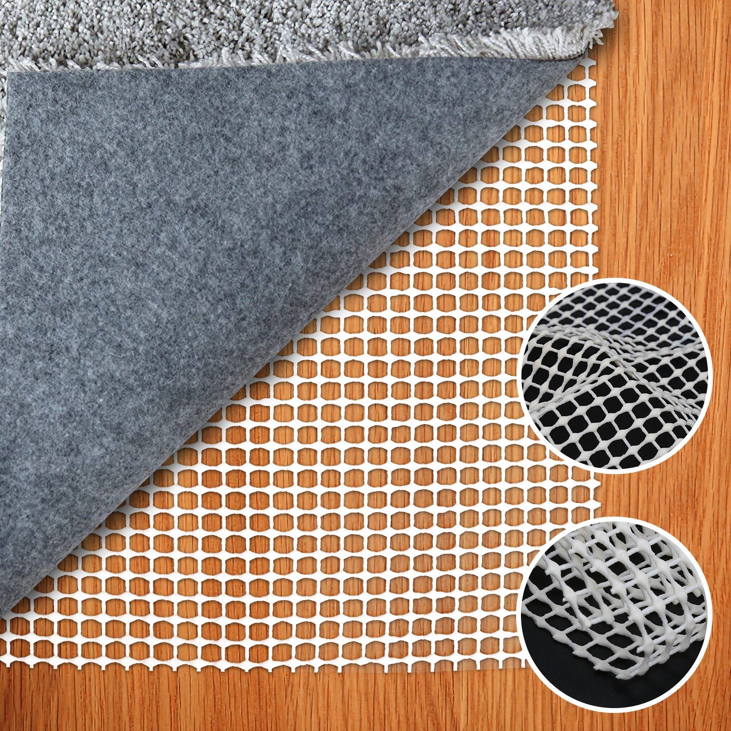 Antirutsch Teppichunterlage Gleitschutz, Pro Home, (1-St), Rutschunterlage  für Teppiche aller Art, Teppich-Gleitschutz