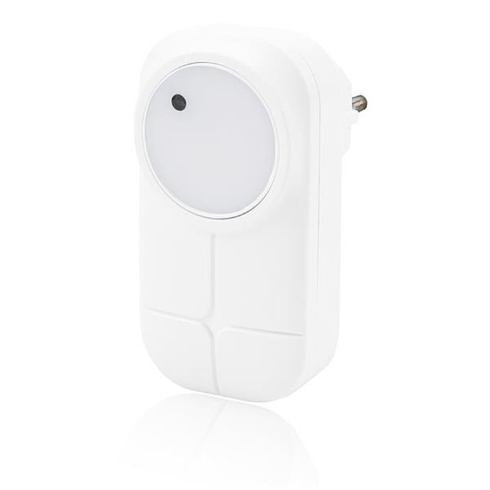 weiß Alarm 6113 OLYMPIA Prohome Steckdosen-Thermostat easy, OFFICE Funktion Funk Gateway Smarthome Steckdose