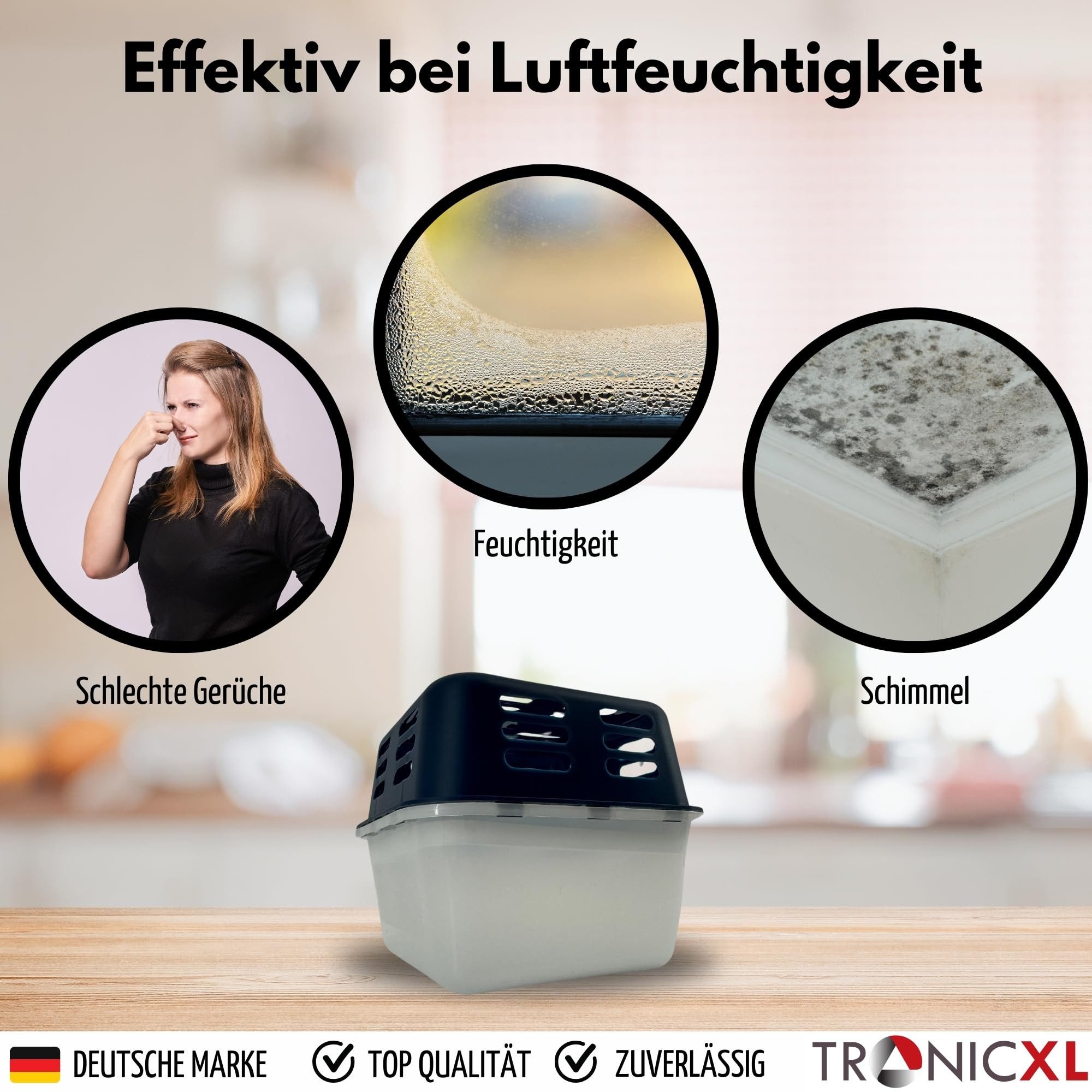 TronicXL Granulat-Luftentfeuchter 2x Luftentfeuchter Granulat + günstig online kaufen