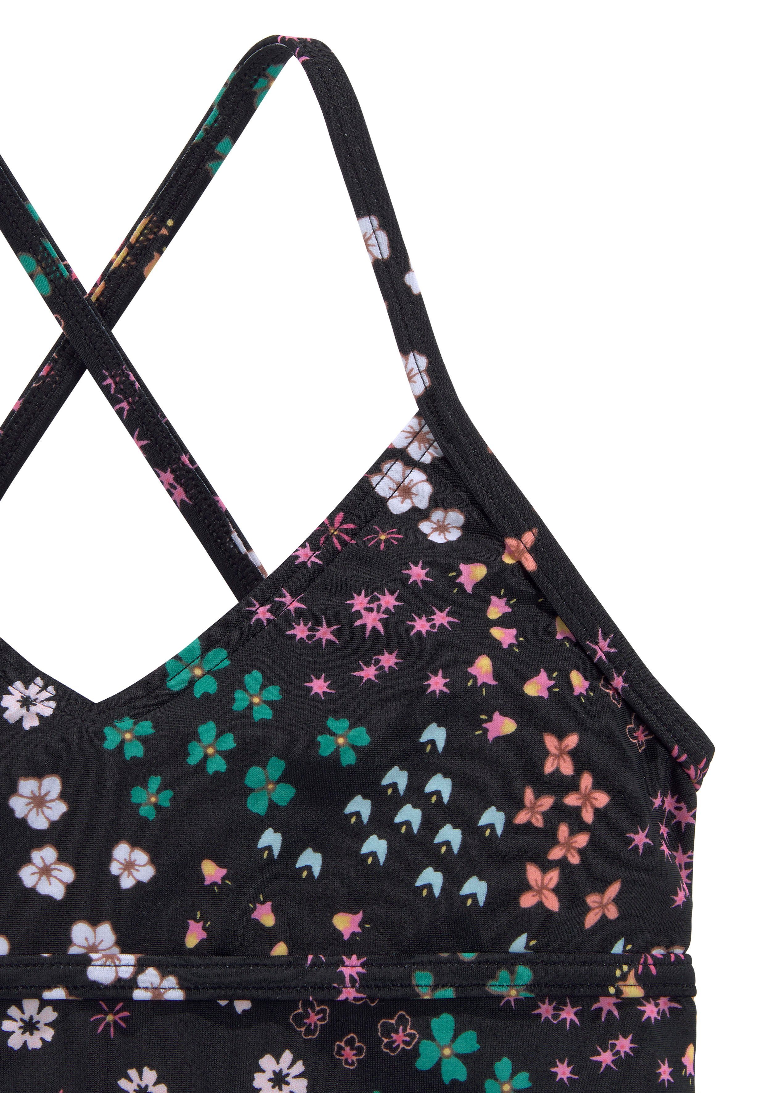 s.Oliver Tankini Milly Kids mit Blumendruck – Bild 2 von 5
