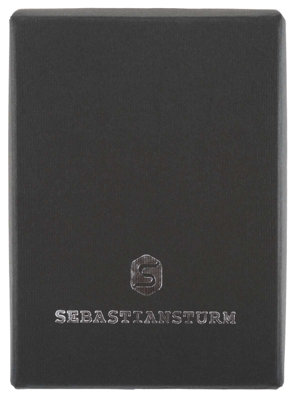 Sebastian Sturm Geldbörse Sebastian Sturm Set) Minigeldbörse (kein Reißverschluss Münzf