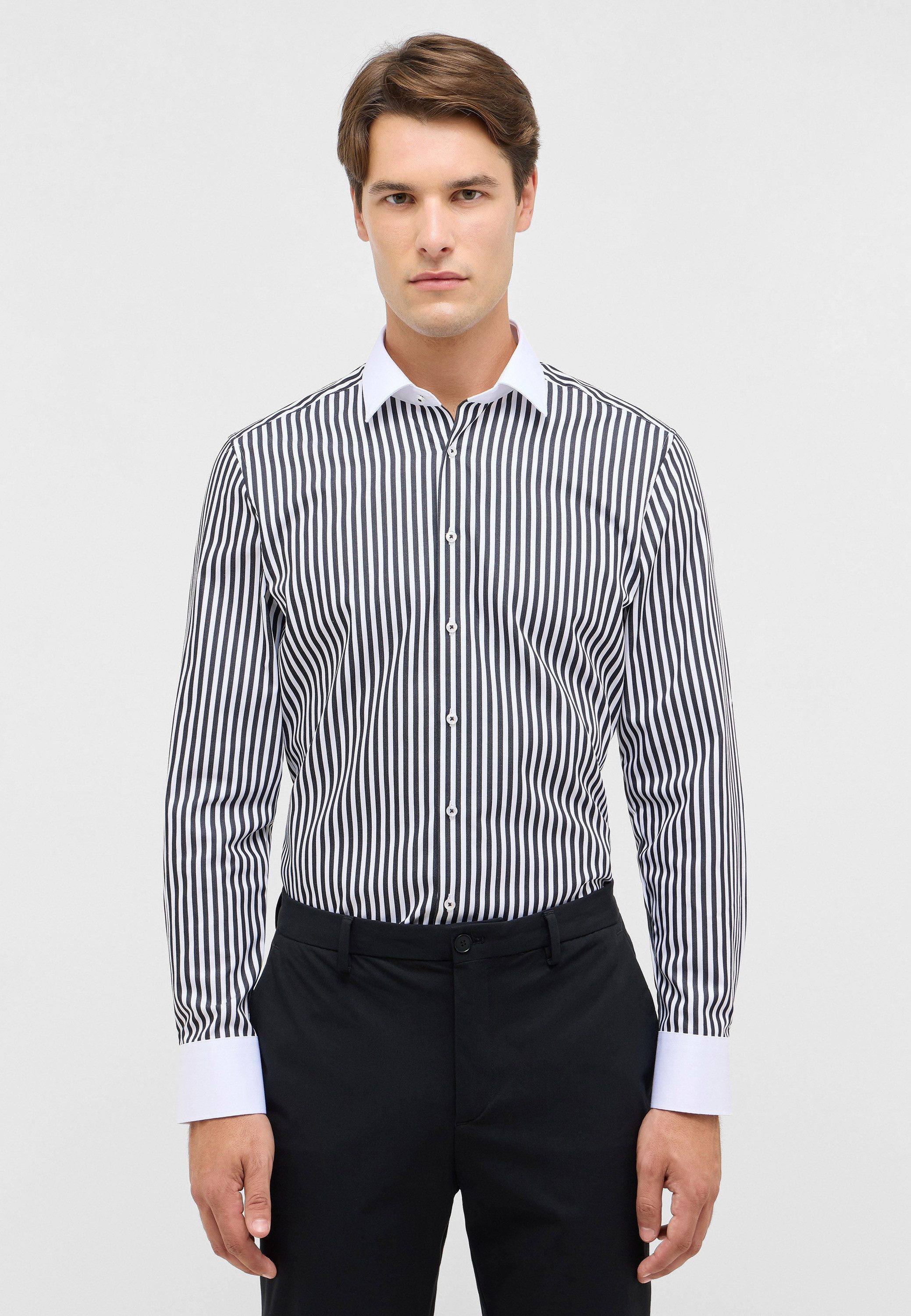 Eterna Langarmhemd SLIM FIT NON IRON (bügelfrei) günstig online kaufen