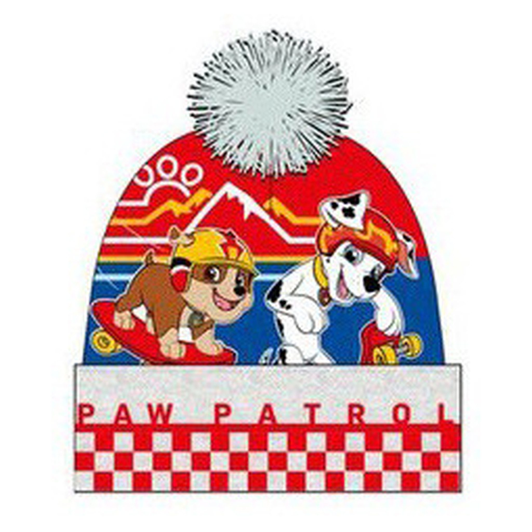 PAW PATROL Beanie Paw Patrol Skateboard Kinderhut 54 cm