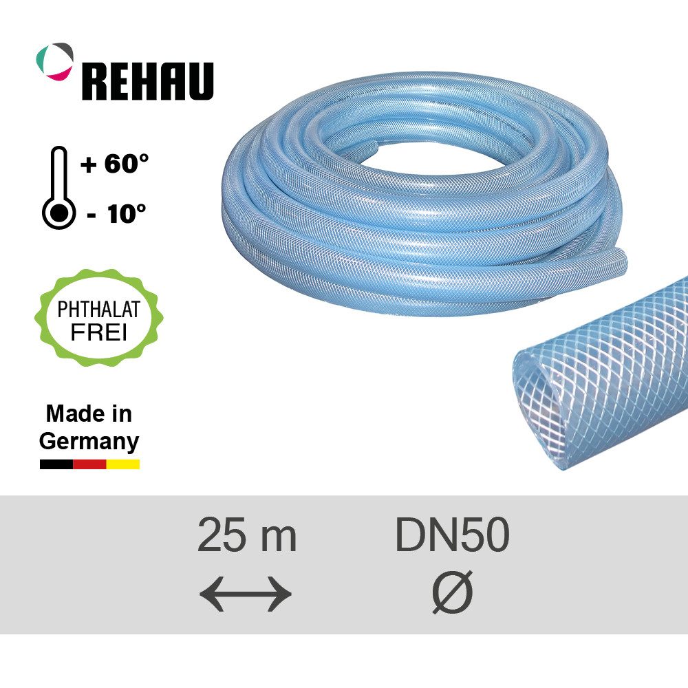 Rehau Spiralschlauch REHAU Industrieschlauch Raufilam-E 50,0/5,0 - 25m