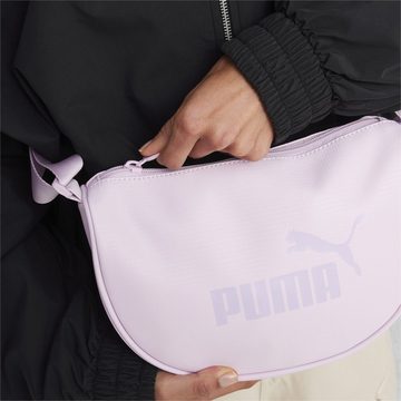 PUMA Schultertasche Core Up Halbrunde Tasche Damen