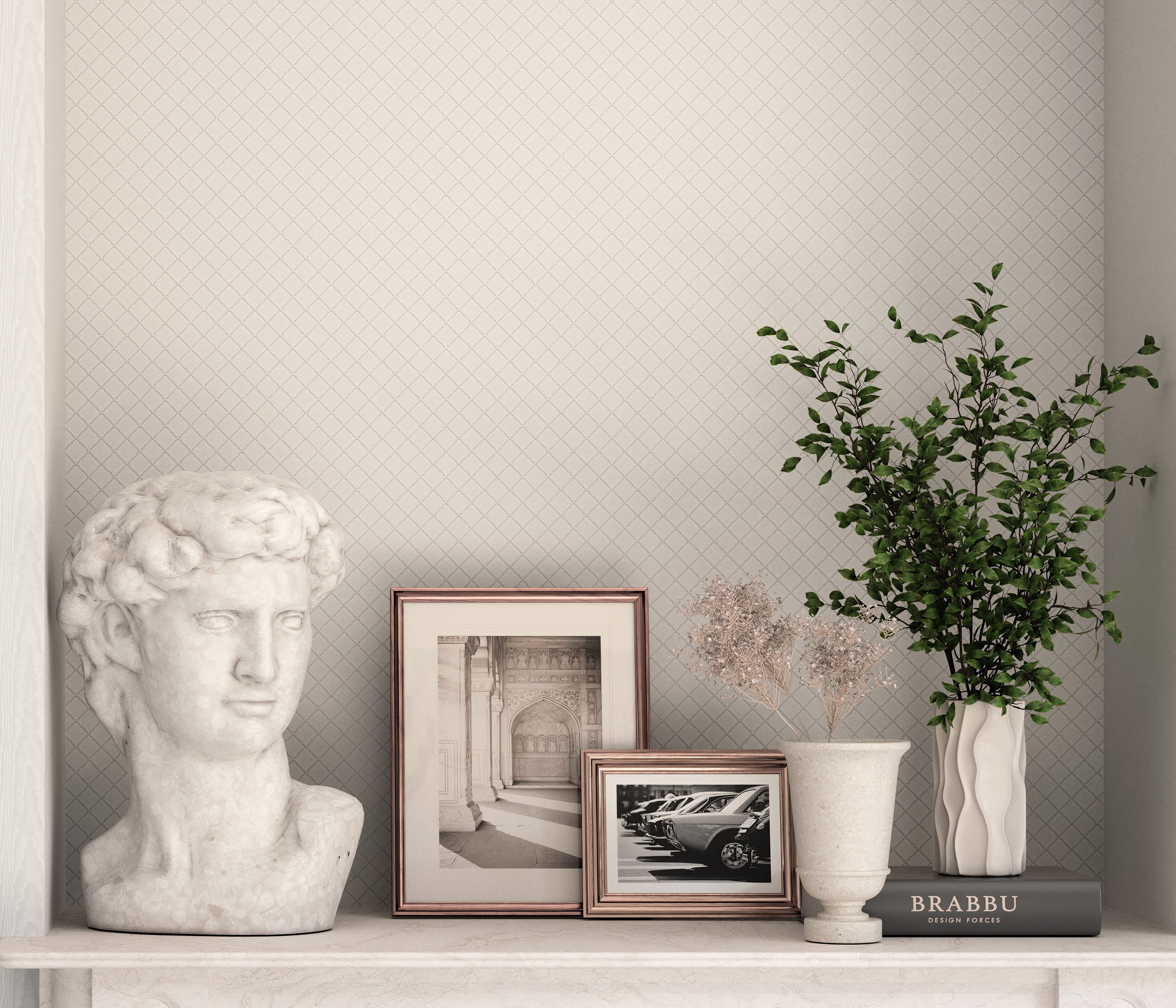 Erismann Vliestapete Vliestapete CARRÉE, geprägt, (1 St), Phthalate frei