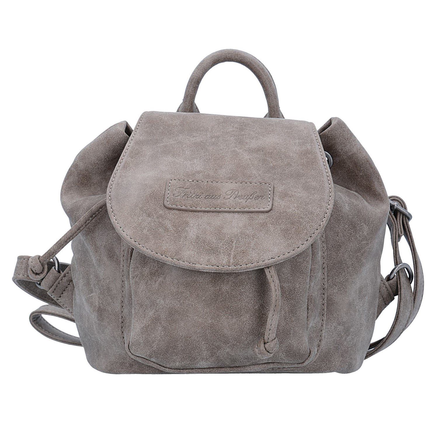 Sac à Dos Fritzi Aus Preußen Fritzi53 - Gris Rock - Petit Modèle - Femme - Neuf