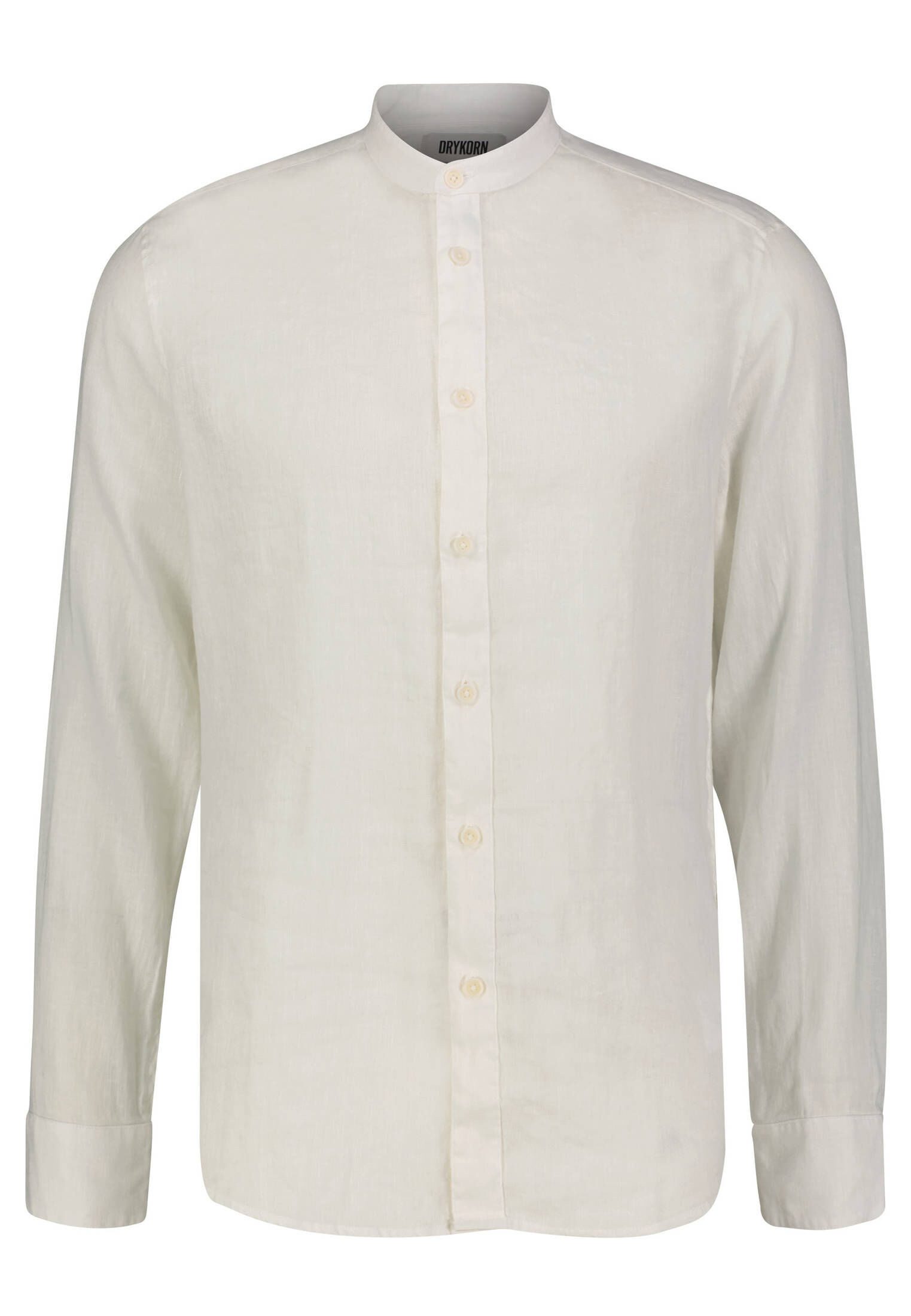 Langarmhemd Herren Freizeithemd mit Leinen TALOC Regular Fit