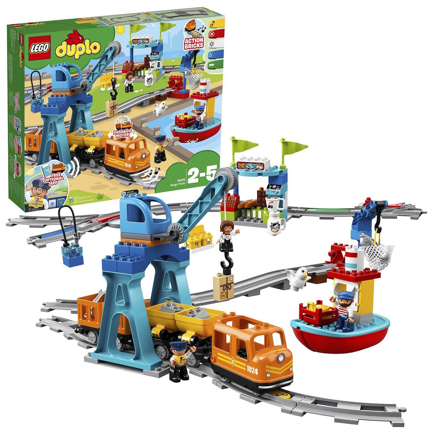 LEGO® LEGO Güterzug Konstruktionsspielsteine