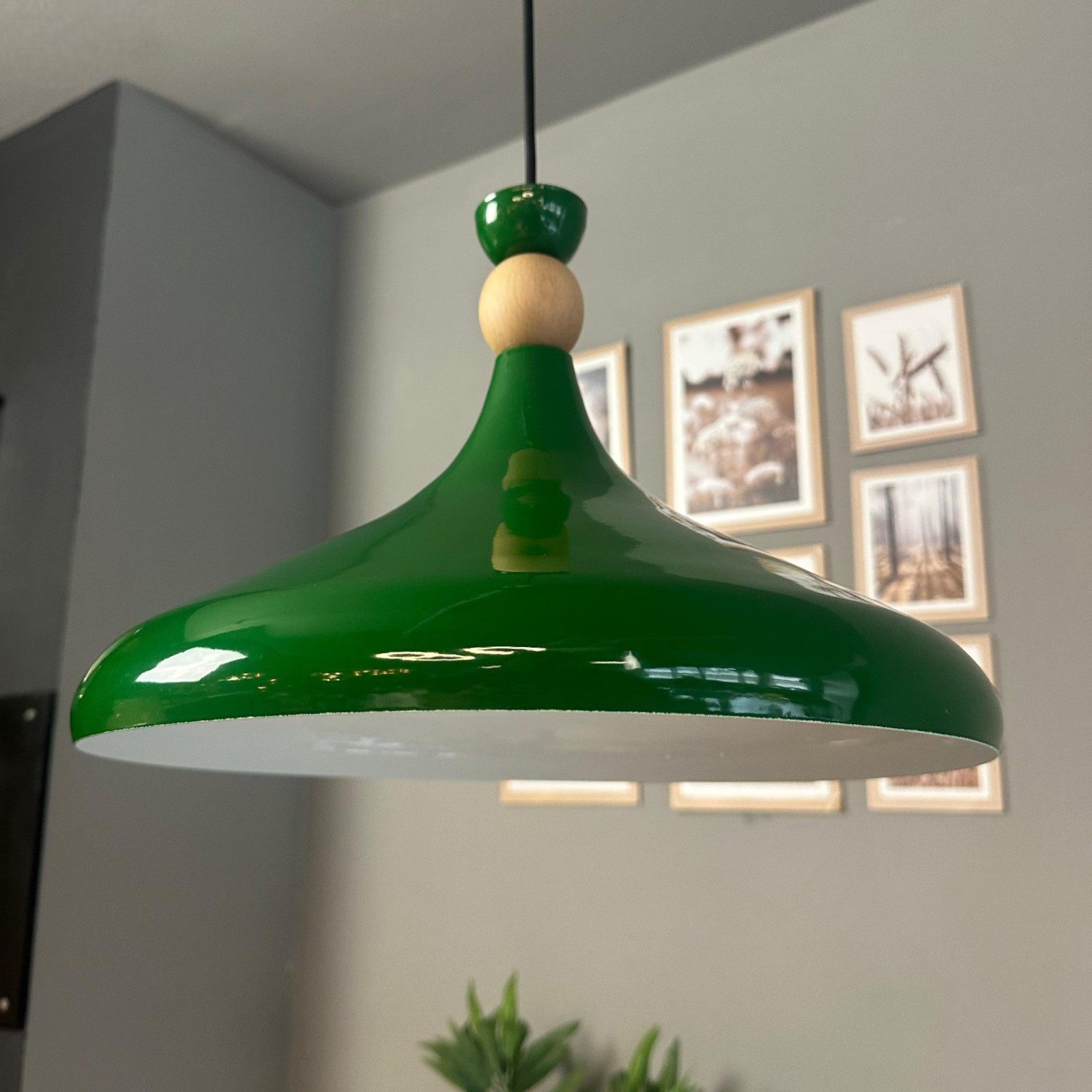 Bamyum Pendelleuchte Pendelleuchte Ø35 cm Metall E27 Moderne Lampe, Ohne Leuchtmittel, ohne Leuchtmittel