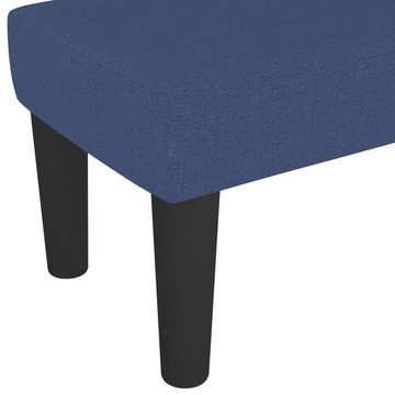 furnicato Sitzbank Blau 70x30x30 cm Stoff