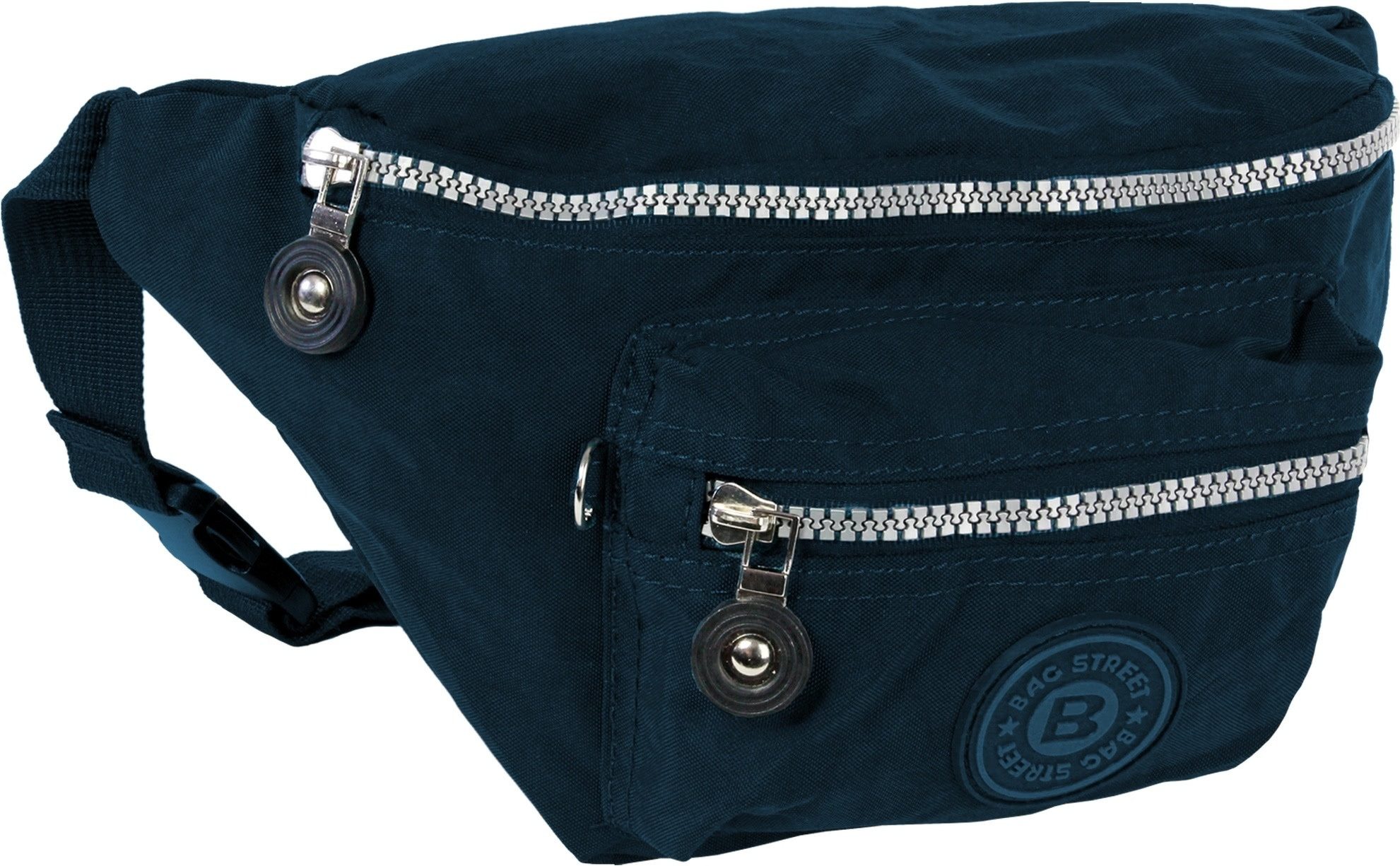 BAG STREET Gürteltasche Bag Street Damen Herren Bauchtasche (Gürteltasche), Gürteltasche Nylon, blau ca. 27cm x ca. 16cm