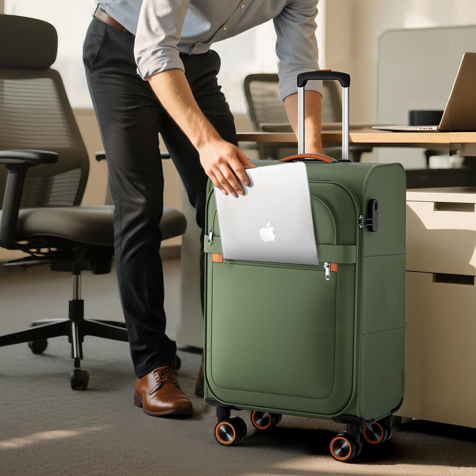 Verage Weichgepäck-Trolley Trier, Leicht Reisekoffer, Stoffkoffer, 4 Rollen günstig online kaufen