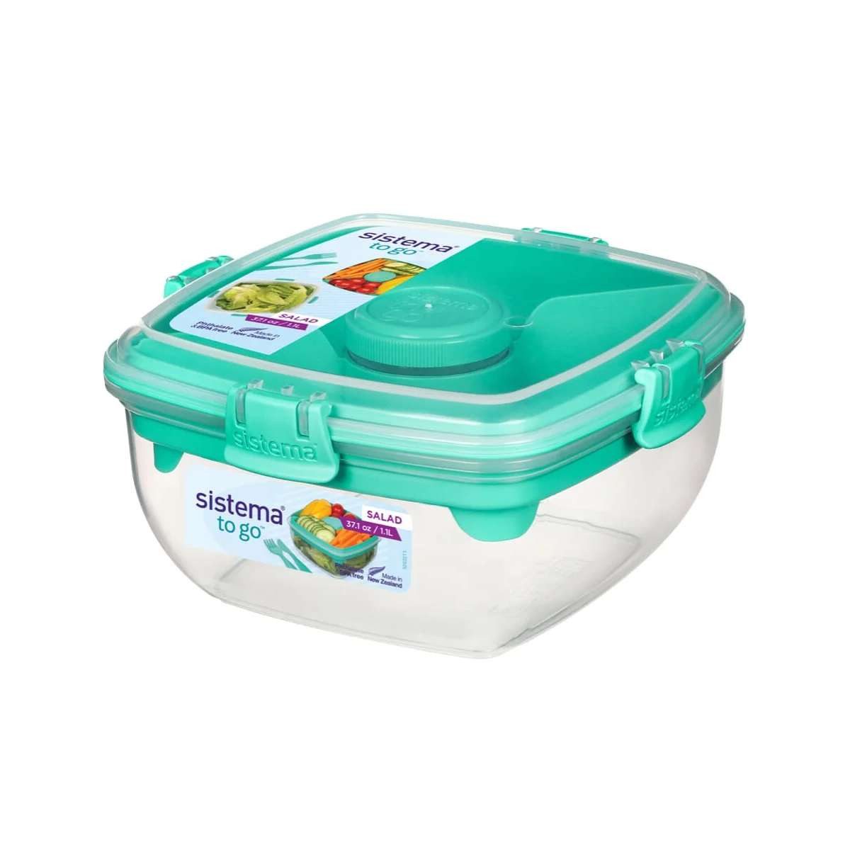 sistema Lunchbox Sistema To Go Brotdose 1,1 l Polypropylen (PP) Mintfarbe 1 Stück(e)