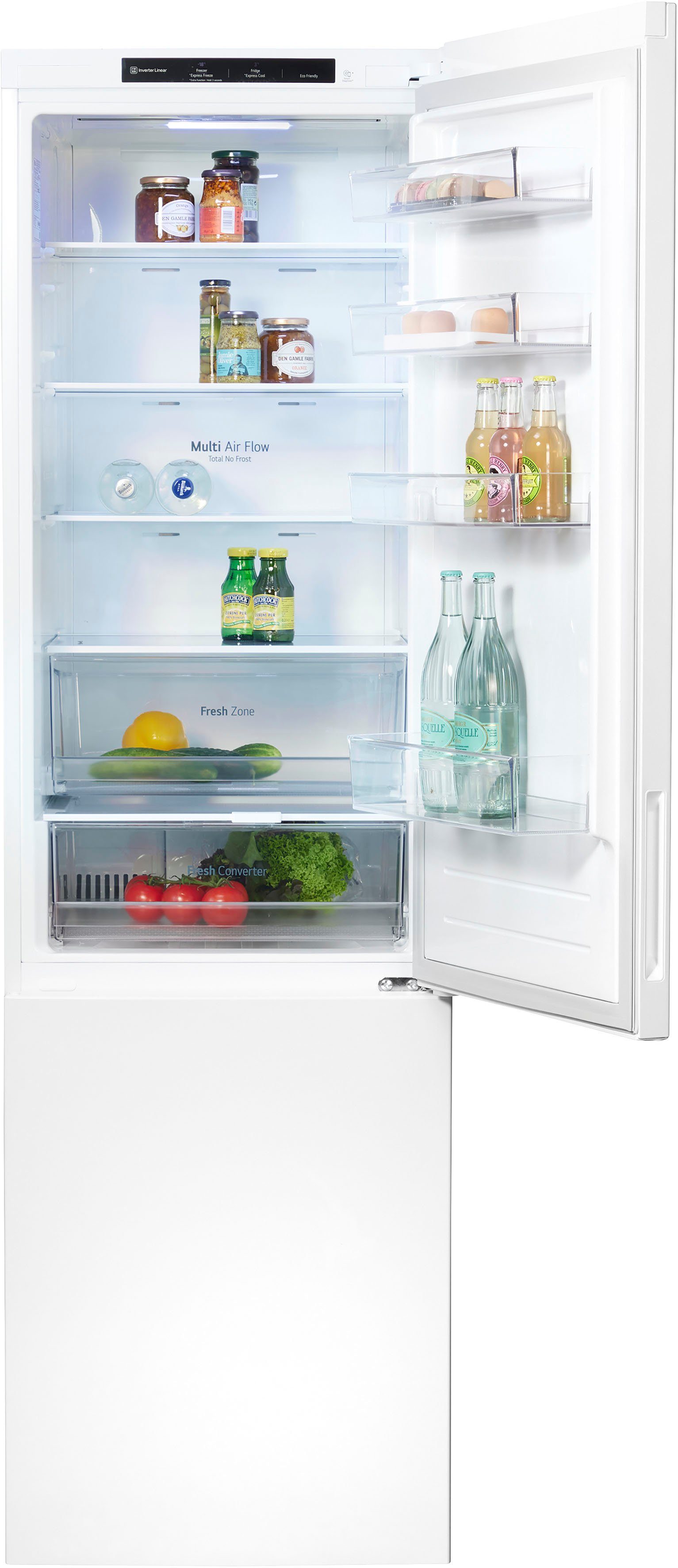 LG Kühl-/Gefrierkombination Serie 6 GBP62SWNAC, 203 cm hoch, 59,5 cm breit – Bild 4 von 5