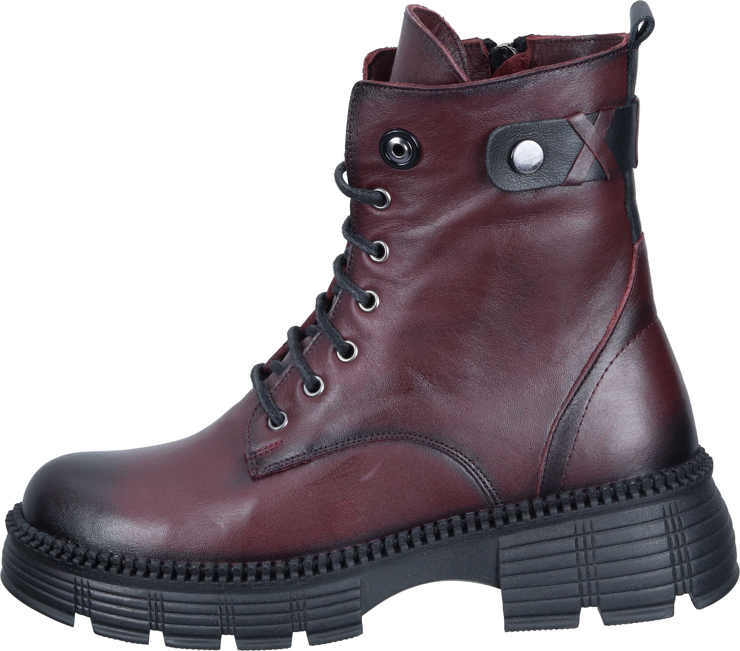 Piazza Stiefeletten Schnürstiefelette aus echtem Leder günstig online kaufen