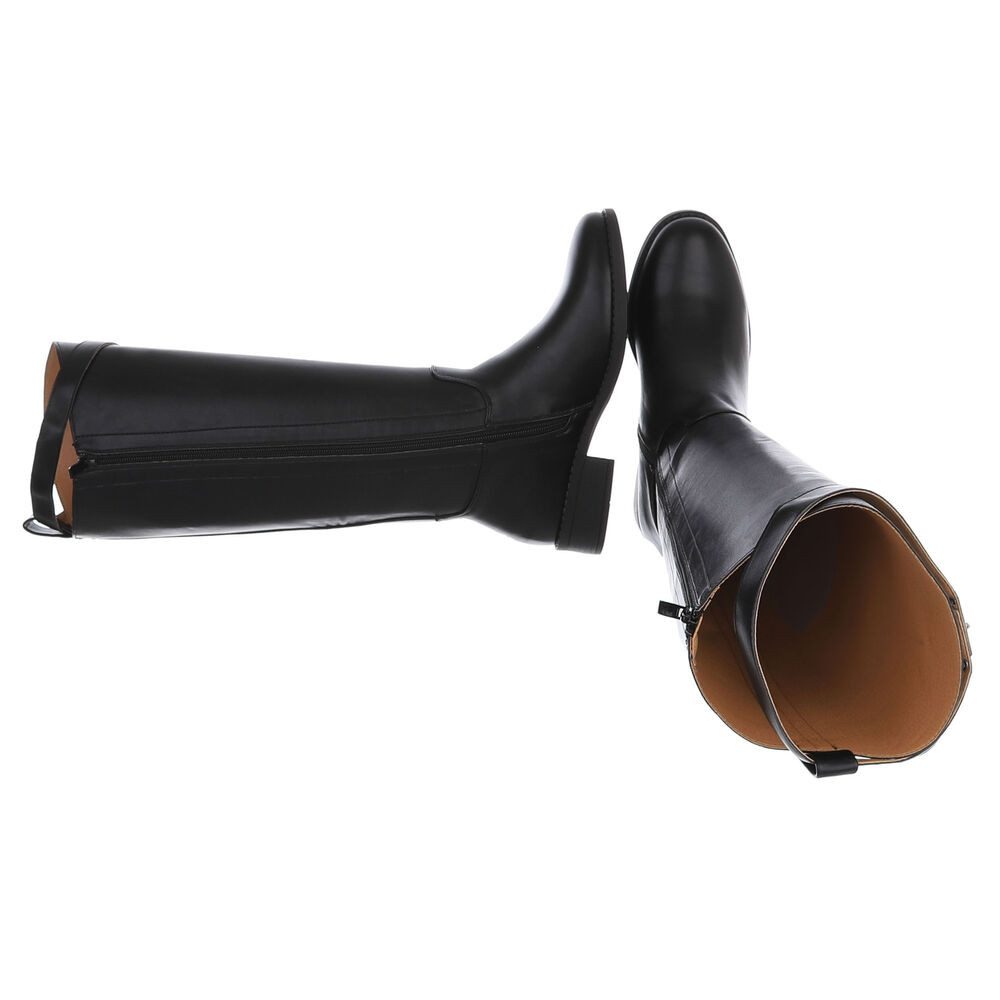 Ital-Design Eleganter Stiefel mit Schnalle für Damen im Alltag Stiefel (905 günstig online kaufen