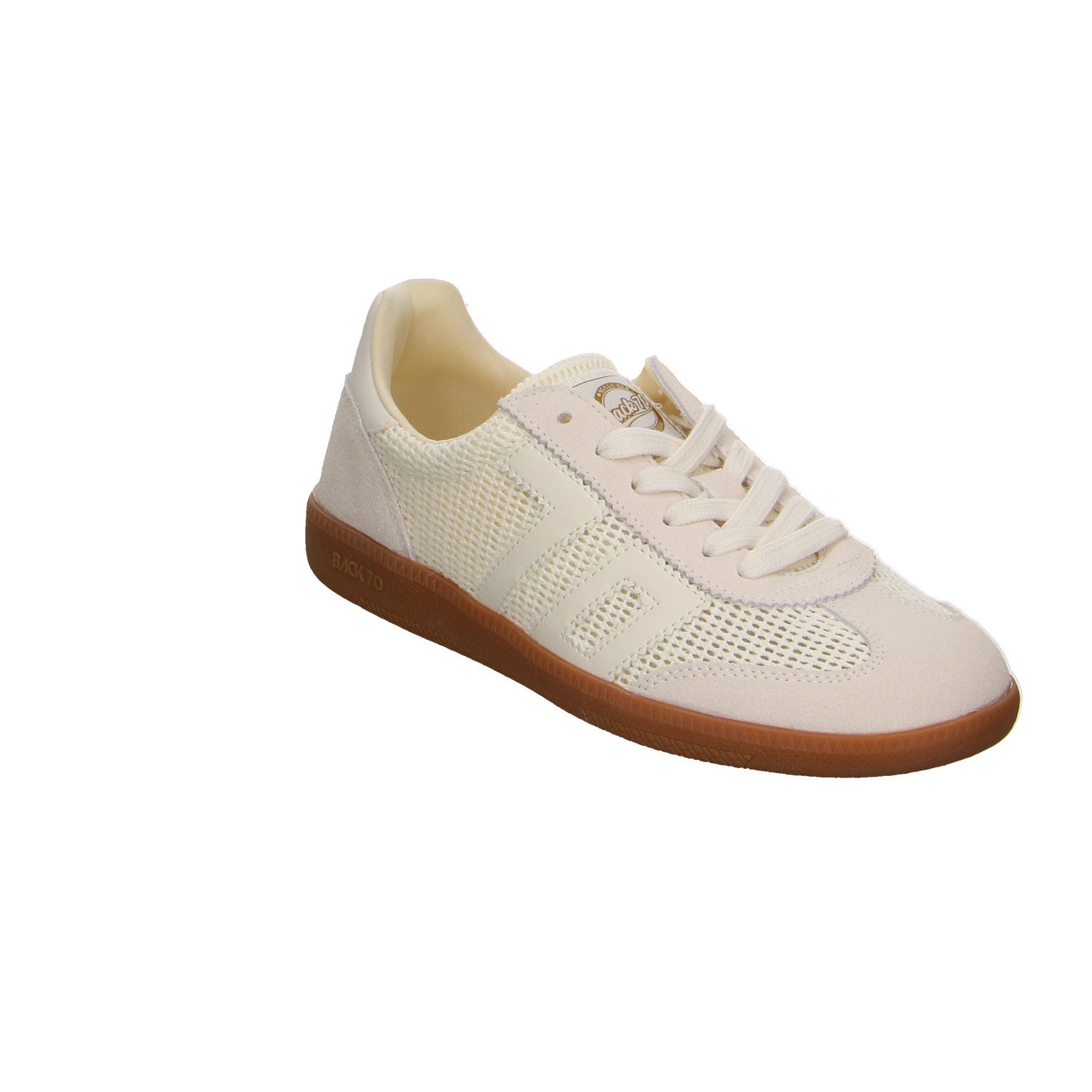Back 70 Back 70 Ghost Velour Schnürschuhe beige Schnürschuh