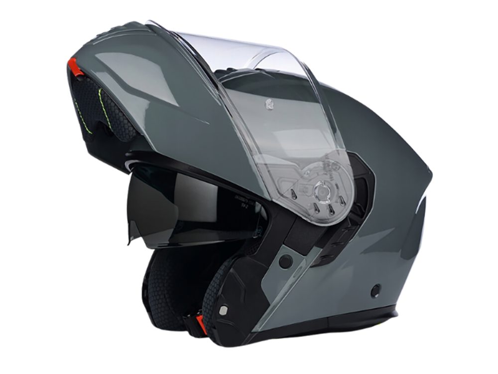 Vito Helmets Motorradhelm VITO FURIO Flip-Up Klapphelm, Integralhelm mit intergr. Sonnebrille, Klapphelm, ECE R 22-06, integrierte Sonnenbrille, Pinlock Vorbereitung