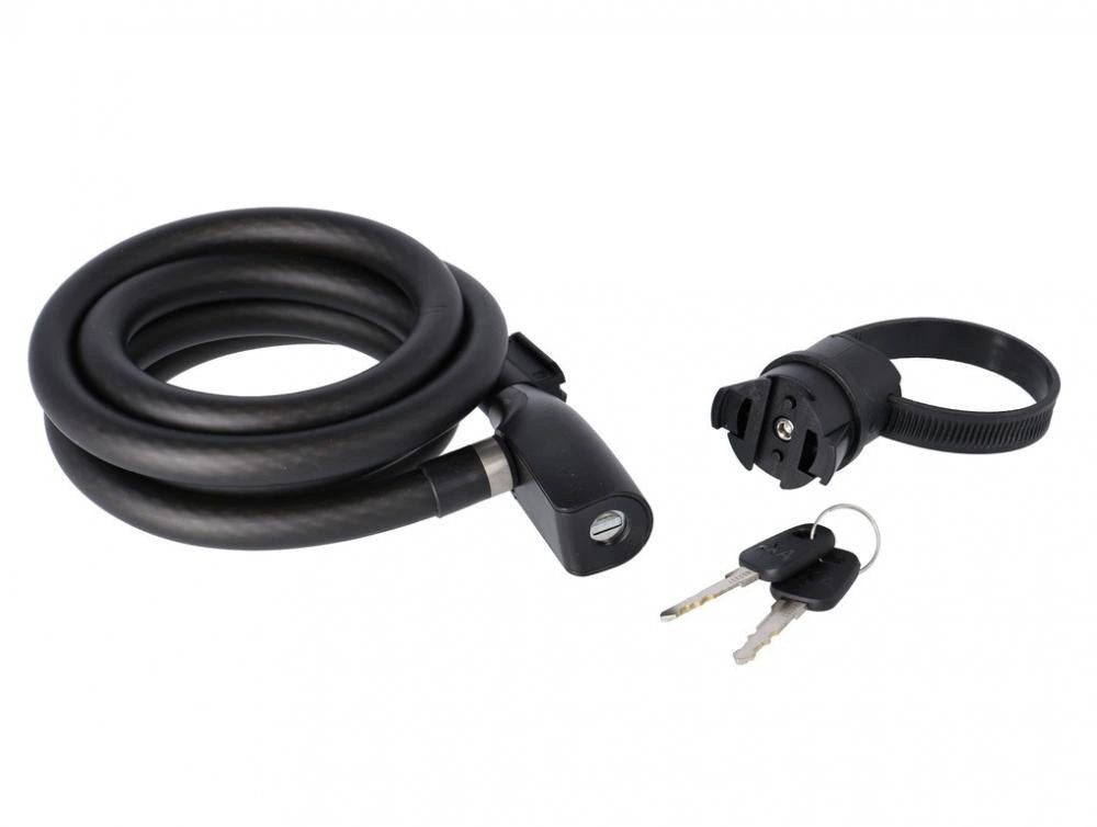 AXA Kabelschloss Axa Kabelschloss Resolute 180/15 Länge 180 cm D 15 mm schwarz