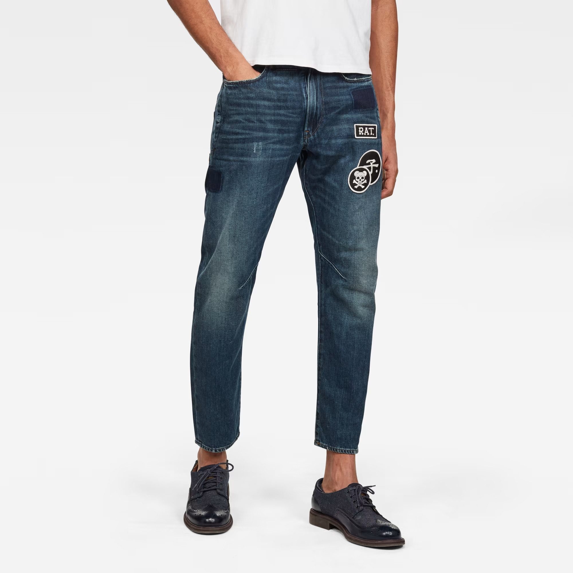 G-STAR Skinny-fit-Jeans D-Staq mit Stretch-Anteil günstig online kaufen
