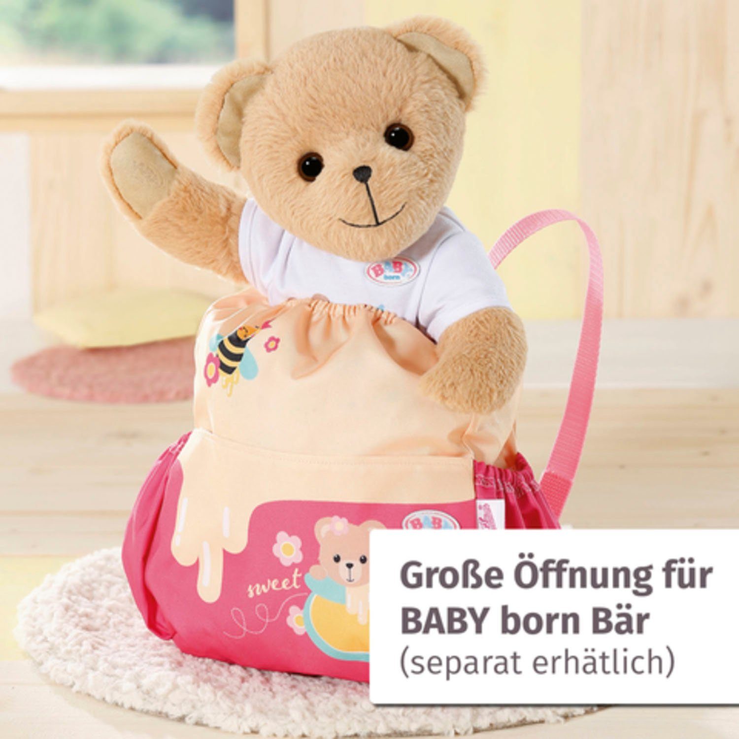 Baby Born Puppen Rucksack Bärrucksack