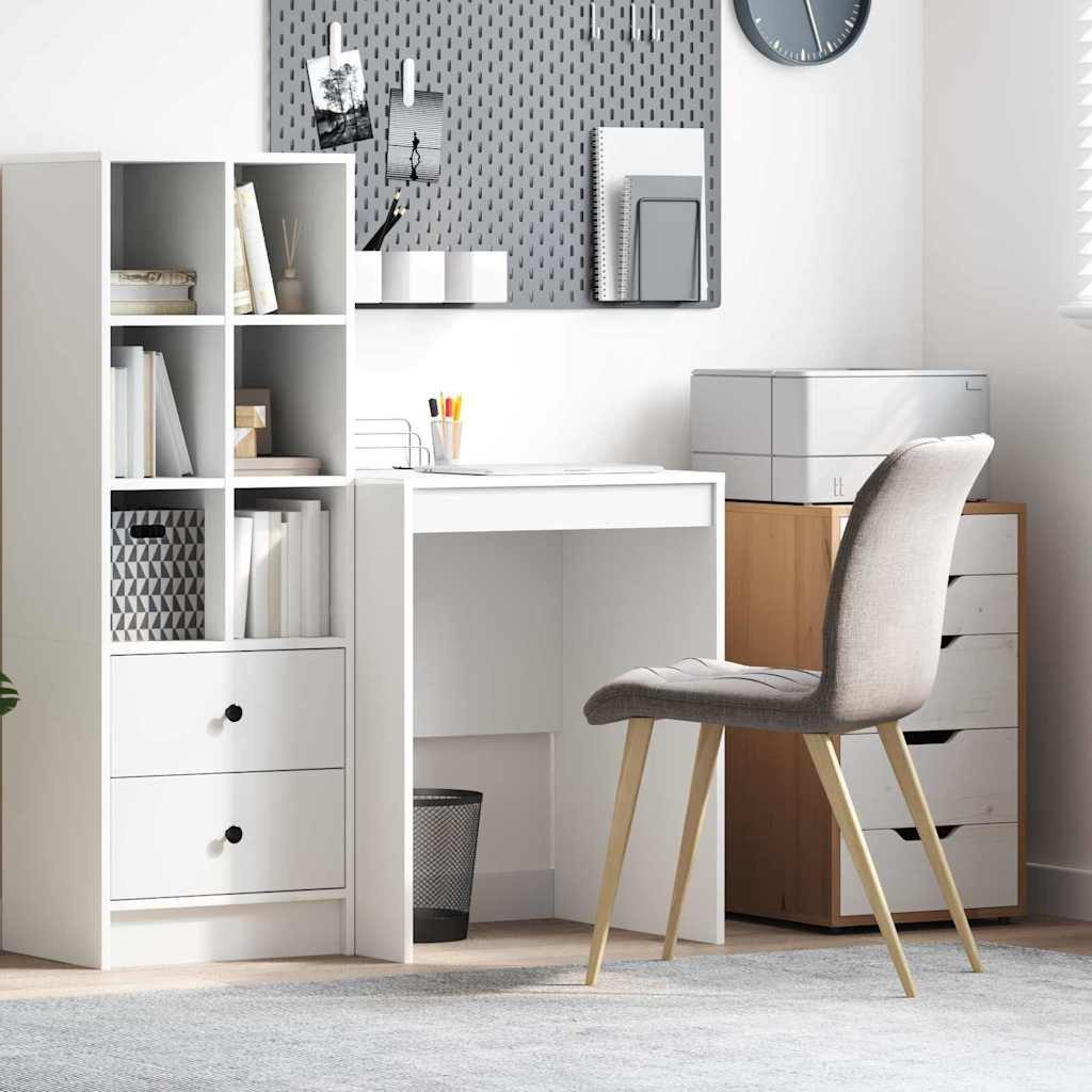 vidaXL Schreibtisch Schreibtisch Weiß 60 x 50 x 76 cm (1-St)