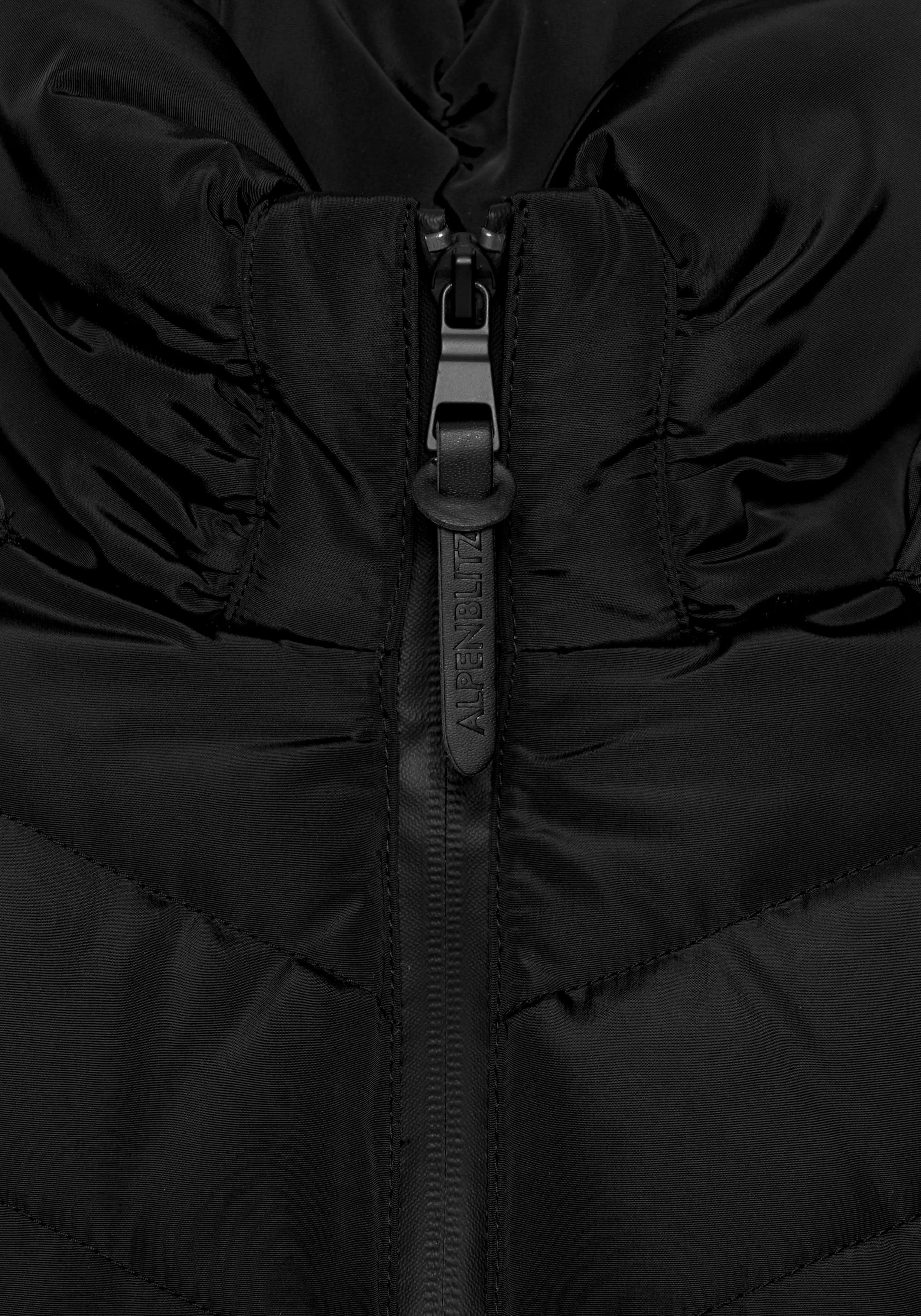 ALPENBLITZ Winterjacke Pistenglück leichtes Webmaterial, sportlicher Stil, figurumspielender Schnitt
