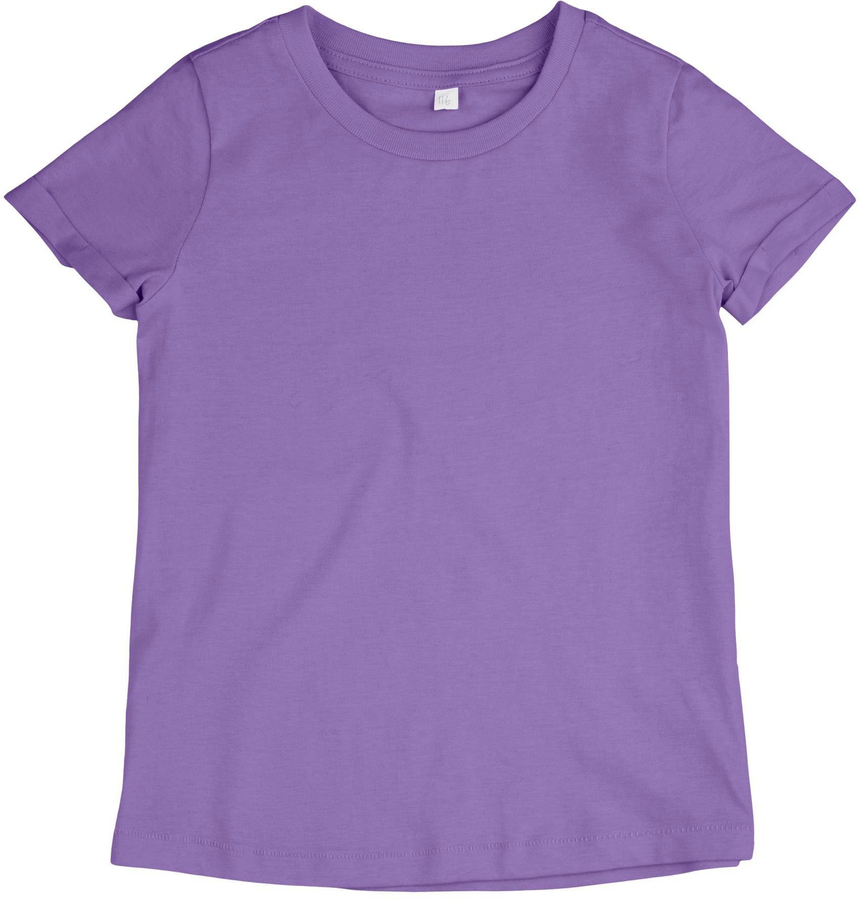 Vero Moda Girl Kurzarmshirt VMPAULA S/S T-SHIRT GIRL NOOS Paisley Purple
