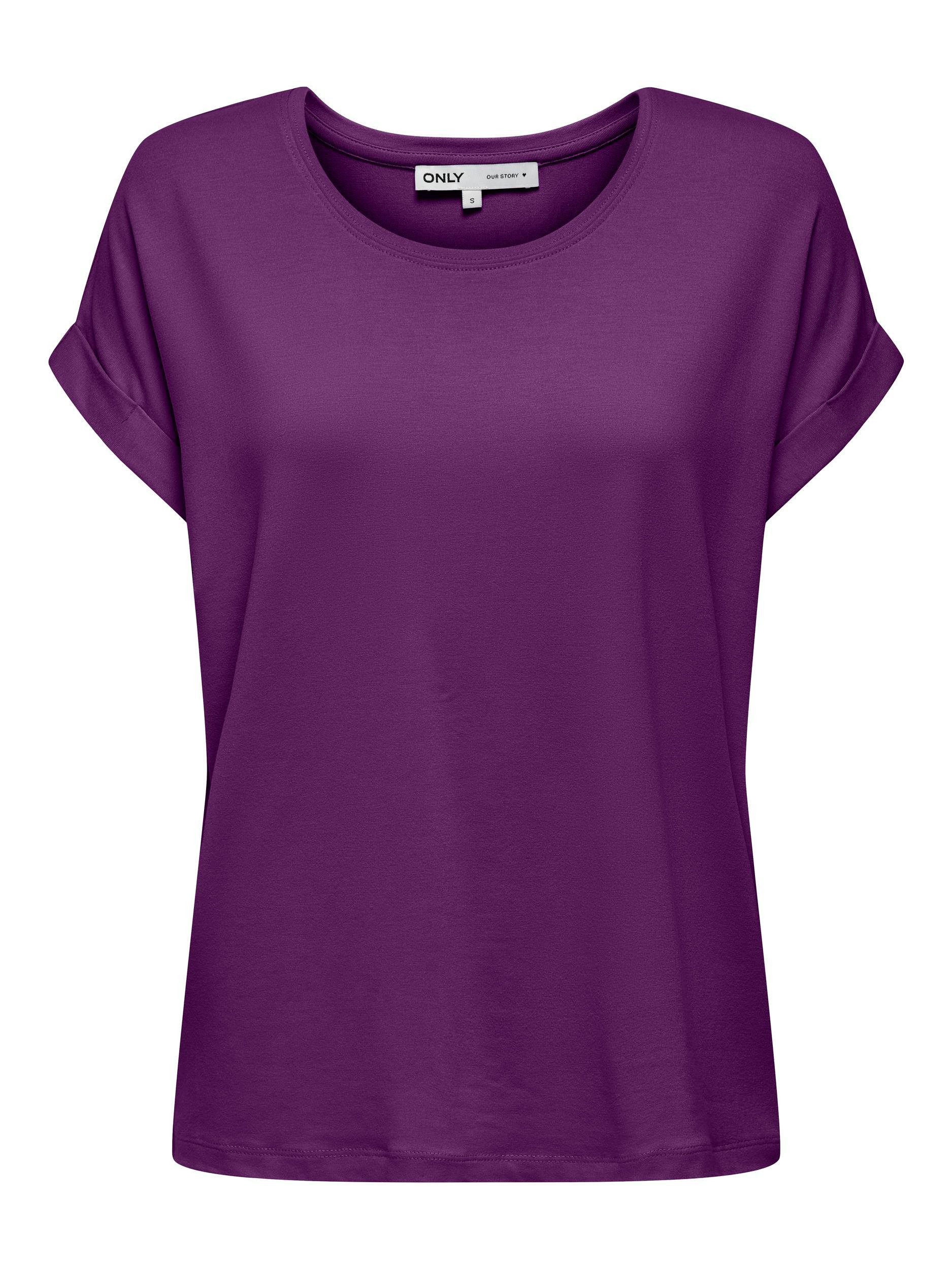 ONLY T-Shirt ONLMOSTER – Kurzarmshirt mit Aufschlag und klassischem Look un günstig online kaufen