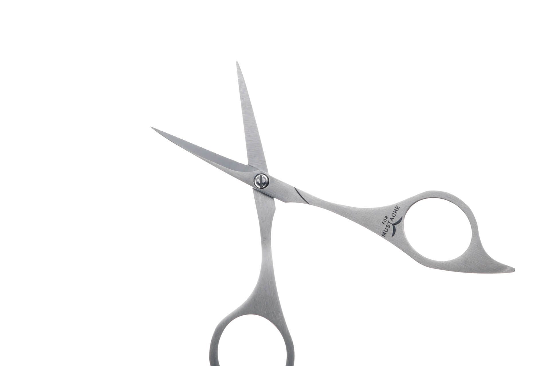 Seki EDGE Bartschere Gezackte Bartschere SS-902 12.4x5.1x0.6 cm, handgeschärftes Qualitätsprodukt aus Japan