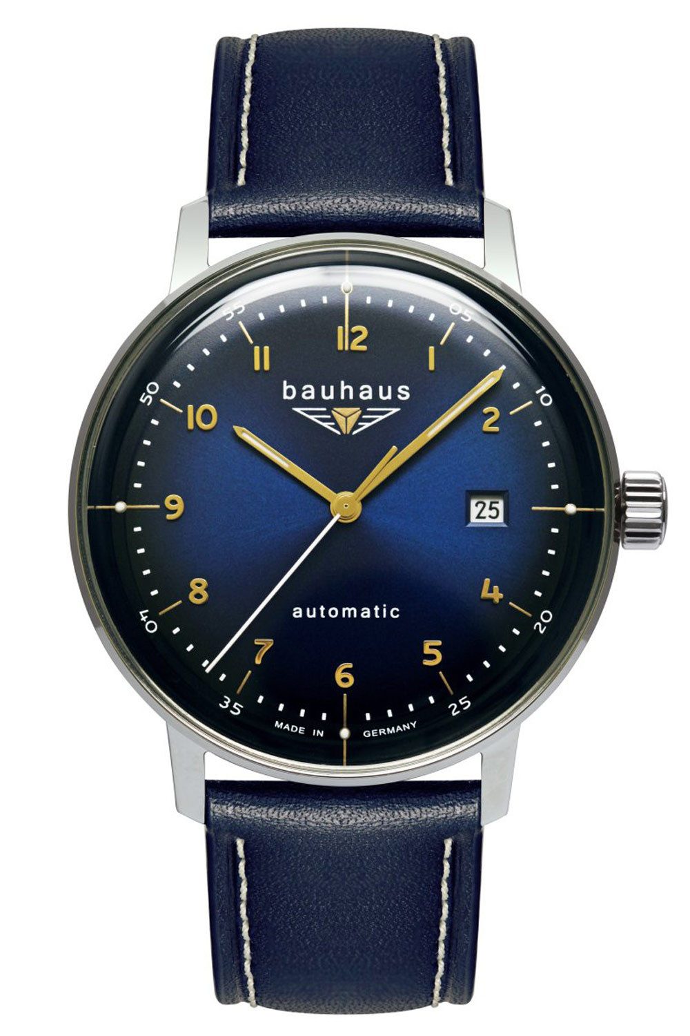 bauhaus Automatikuhr Automatik Blau