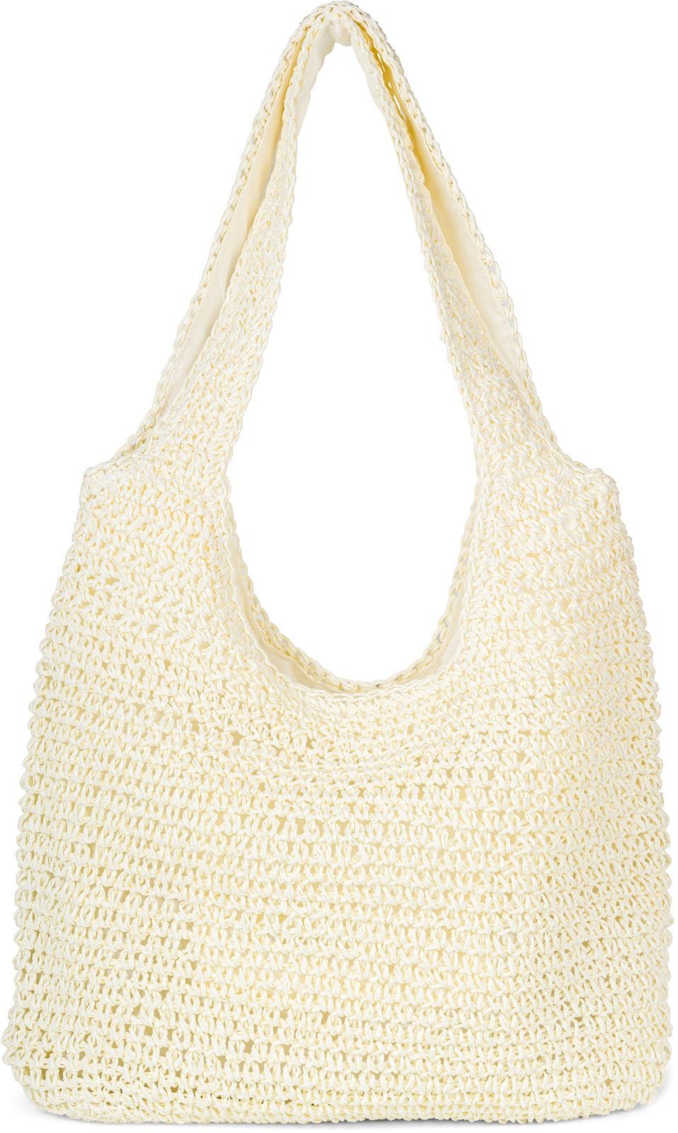 styleBREAKER Beuteltasche Papierstroh Beuteltasche (1-tlg)