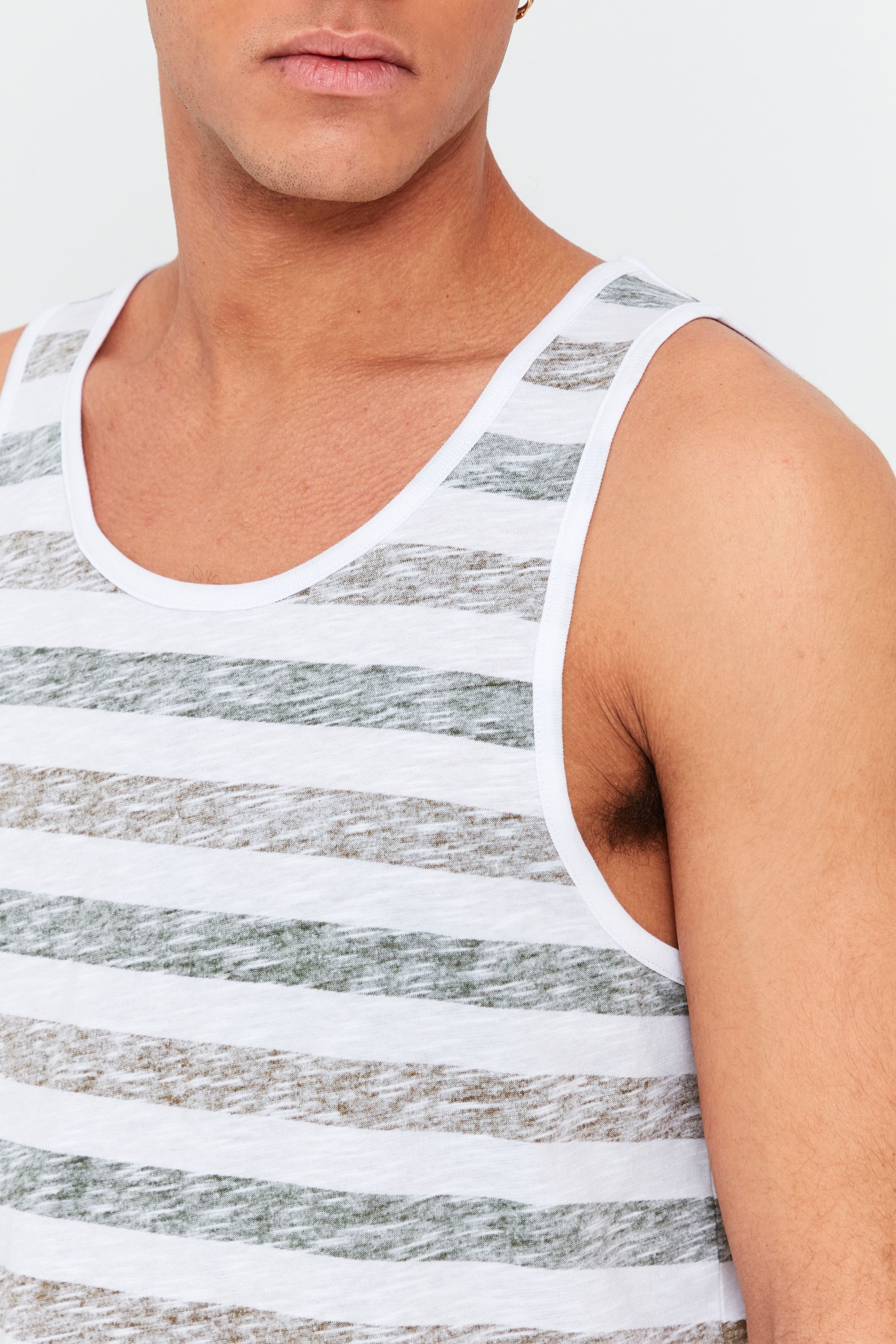 !Solid Tanktop SDMende Ärmelloses Shirt mit Streifen günstig online kaufen