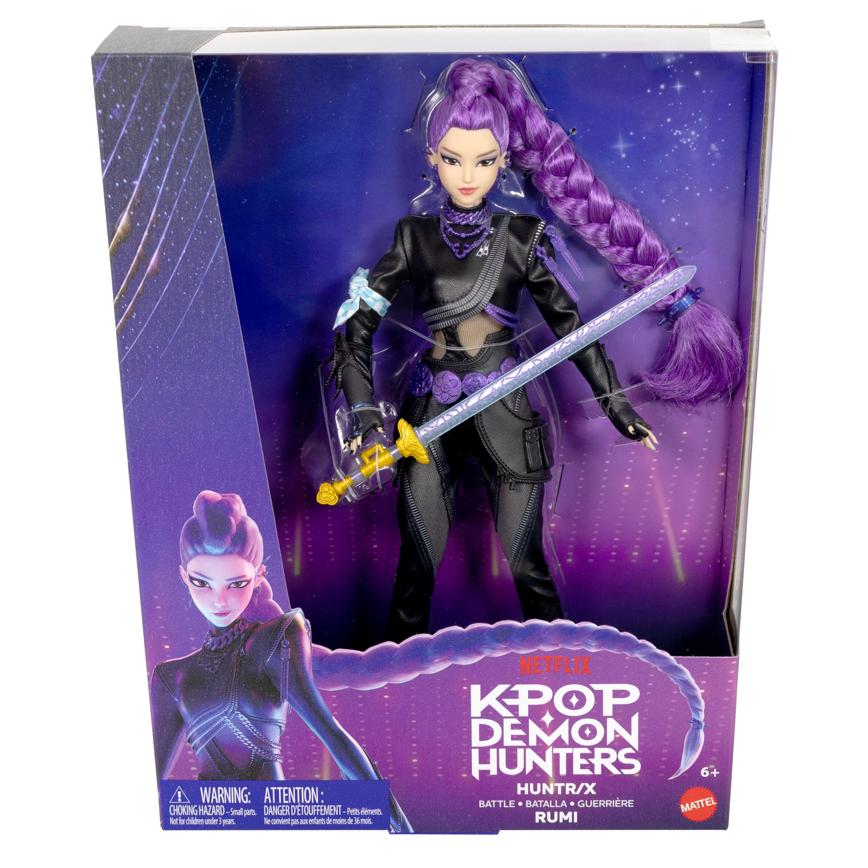 Mattel® Anziehpuppe KPop Demon Hunters HUNTR/X kampfbereite Rumi – Bild 2 von 5