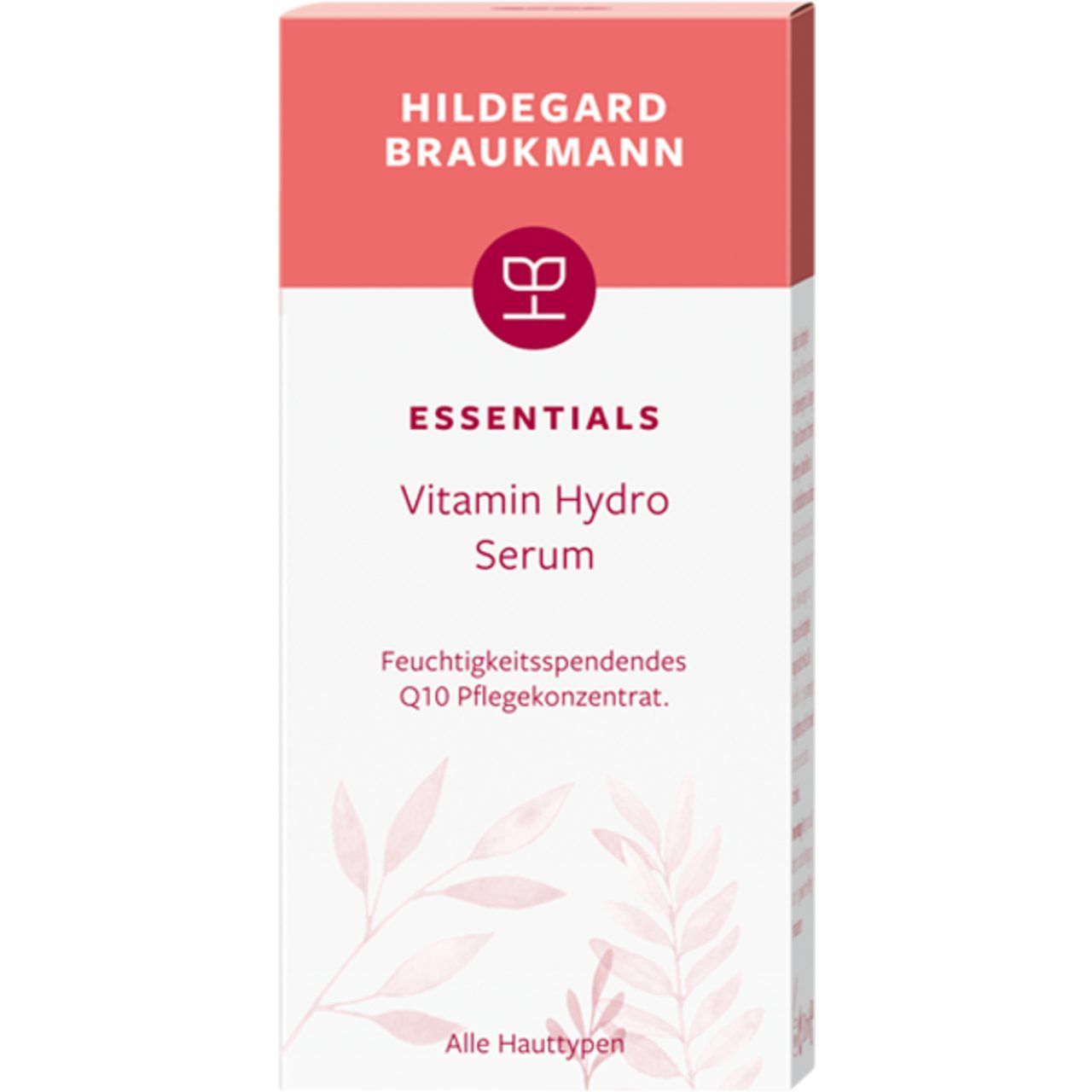Hildegard Braukmann Gesichtsöl Essentials Vitamin Hydro Serum, Sanfte Augenpflege – Glättet Fältchen und schützt