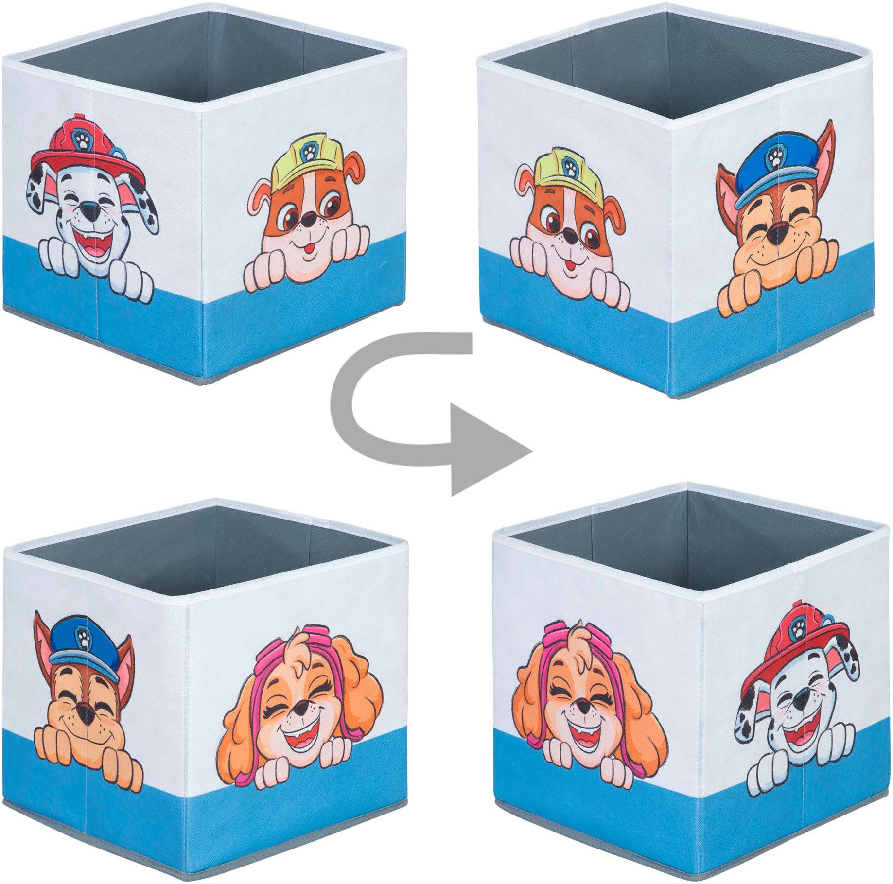 roba® Aufbewahrungsbox Paw Patrol für Kinder günstig online kaufen
