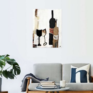 Posterlounge Wandfolie Christin Lamade, Vino, Wohnzimmer Rustikal Malerei