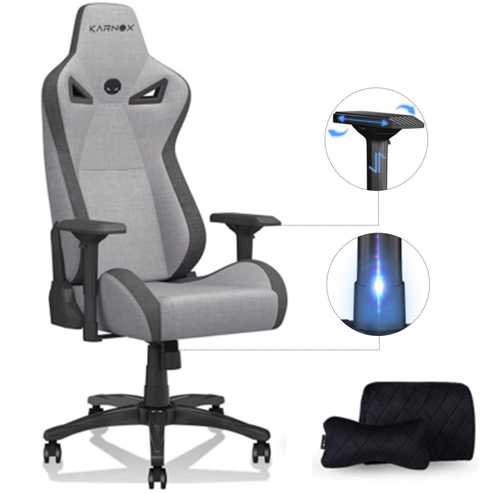 KARNOX Gaming-Stuhl Legend (Einzelstuhl), Ergonomischer Stuhl mit 4D Armleh günstig online kaufen
