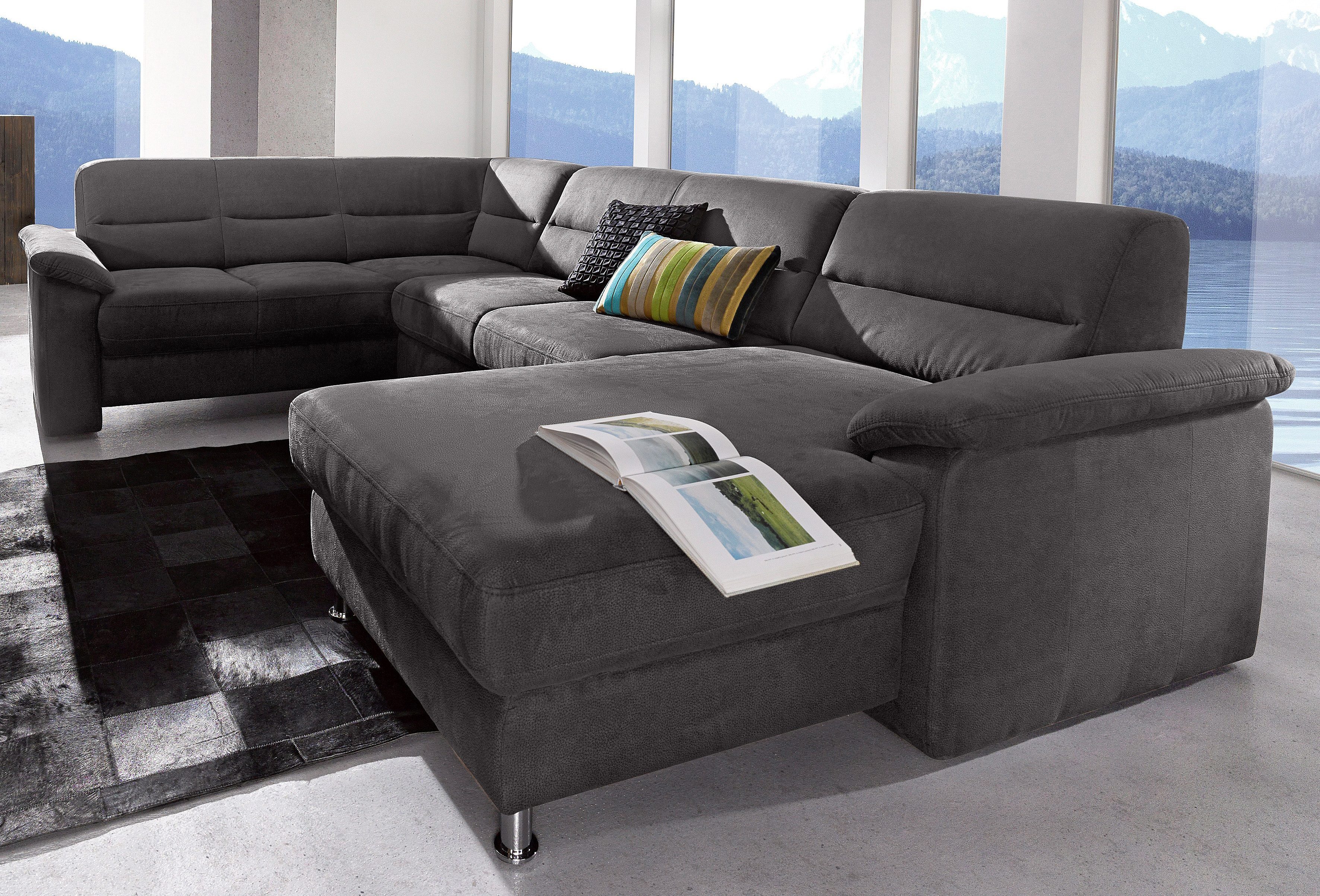 sit&more Wohnlandschaft "Ascara U-Form", inklusive Boxspring/Federkern-Pols günstig online kaufen