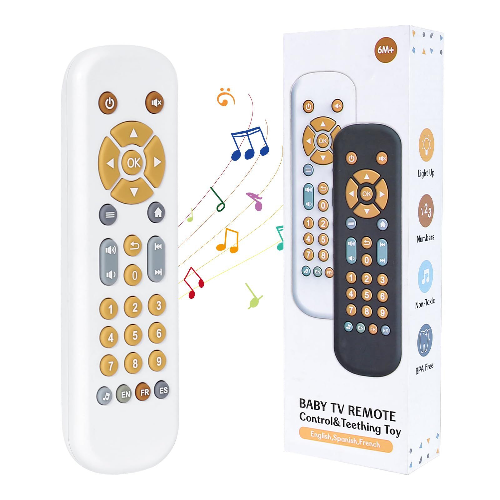 CLTYQ Lernspielzeug Baby TV Fernbedienung Spielzeug, günstig online kaufen