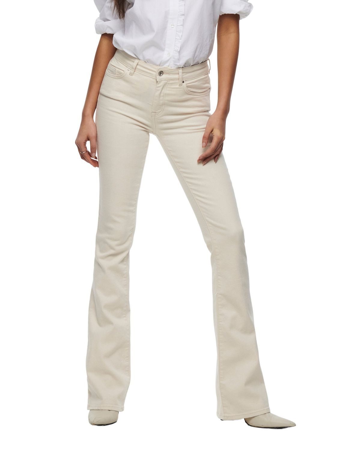 ONLY Schlagjeans ONLBLUSH MID FLARED DNM mit Stretch