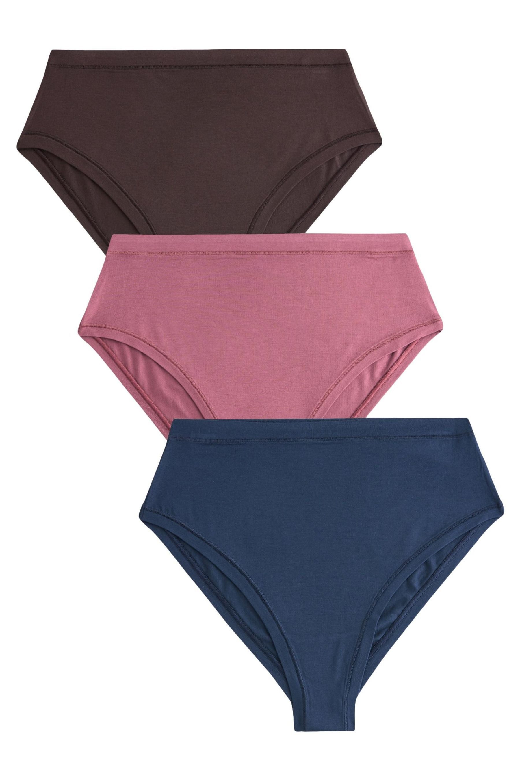 Next String 3 x Ultimate Comfort Hochbund-Slips, hohes Bein (3-St)