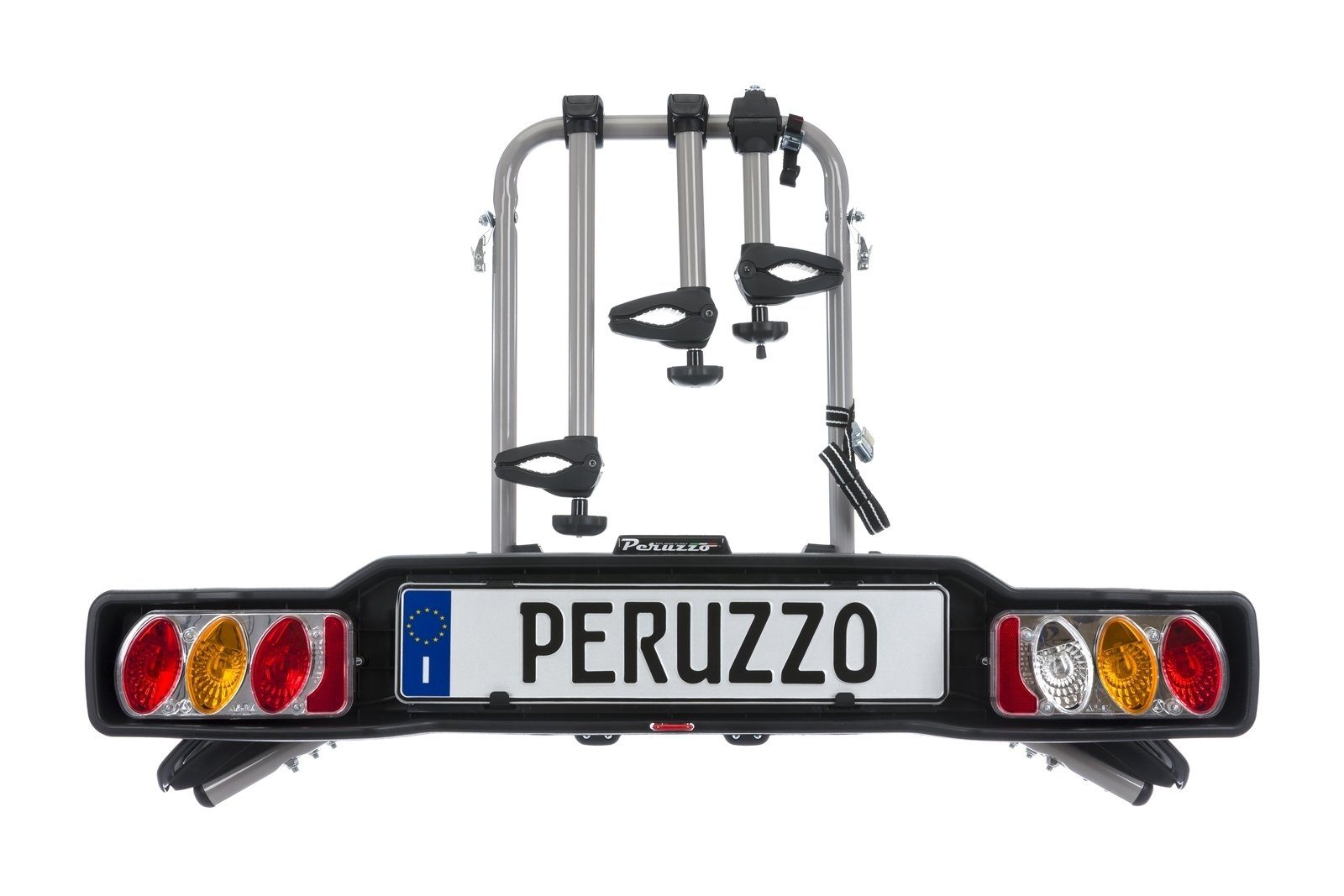 Peruzzo Kupplungsfahrradträger Peruzzo Fahrradträger PARMA Zugkugel 4 Fahrräder Stahl